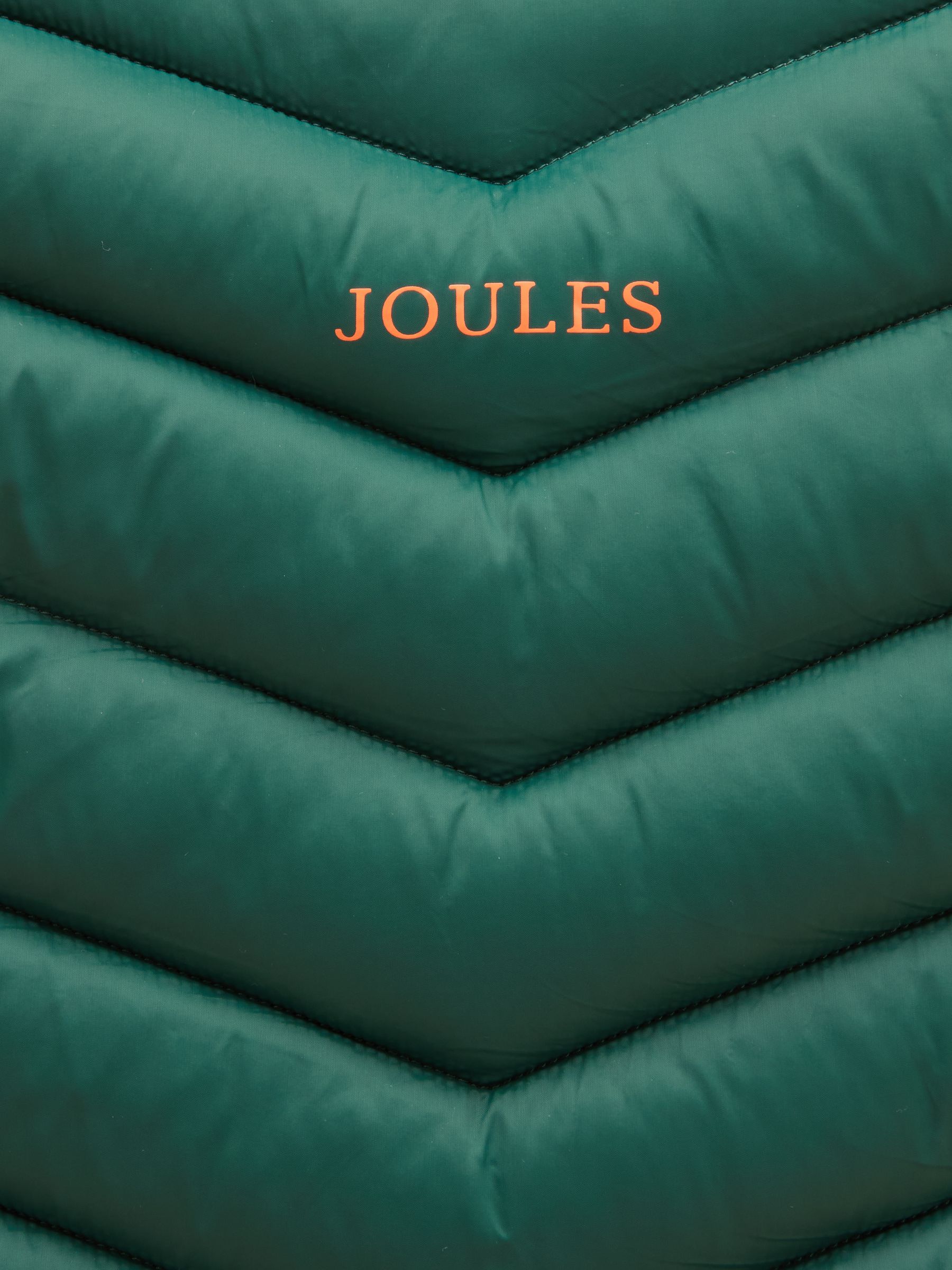 Kids' Crofton Dark Green Showerproof Padded Zip Up Gilet - Image 5 of 5