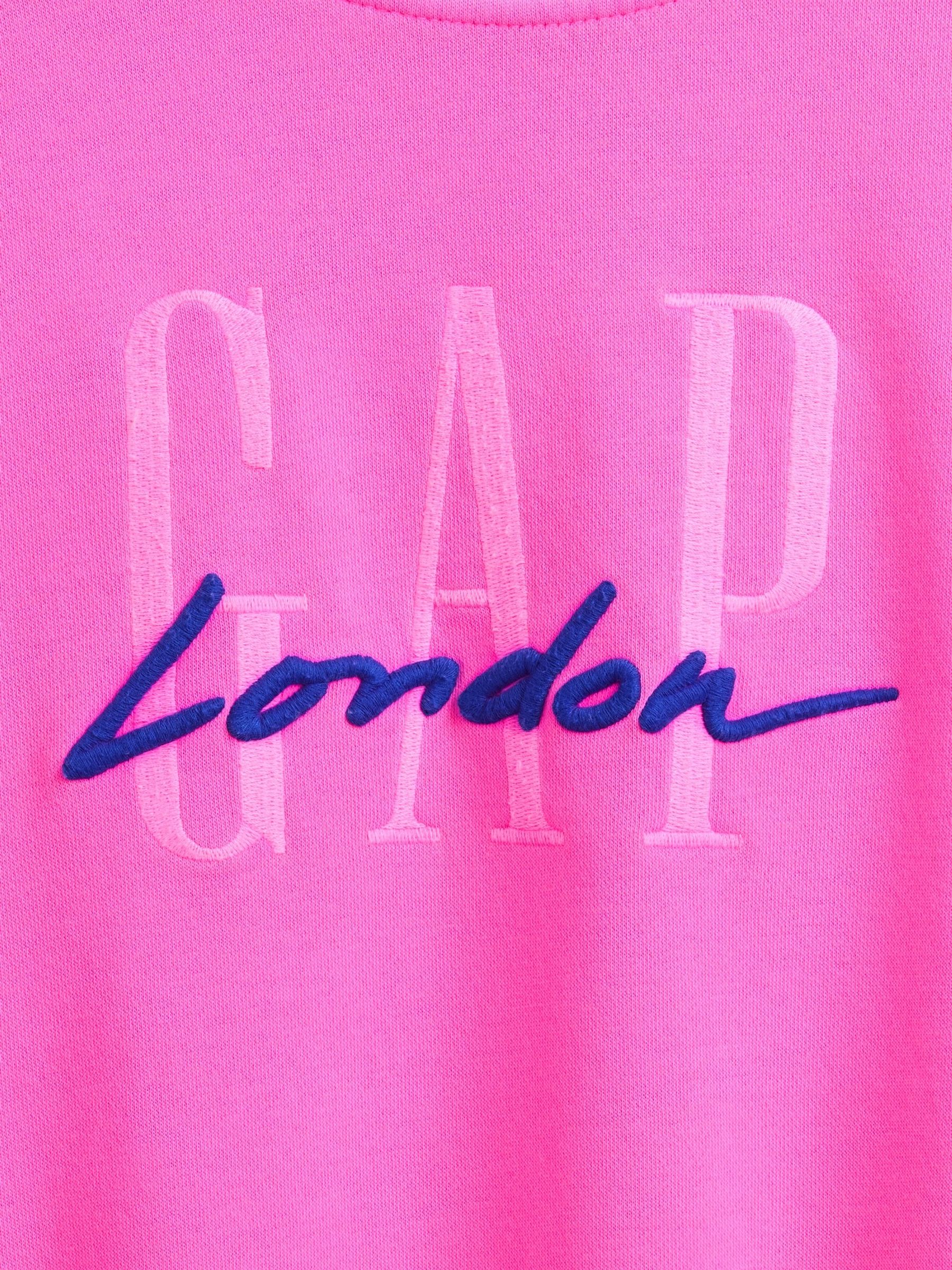 Pink London Logo Sweatshirt - Image 4 of 4