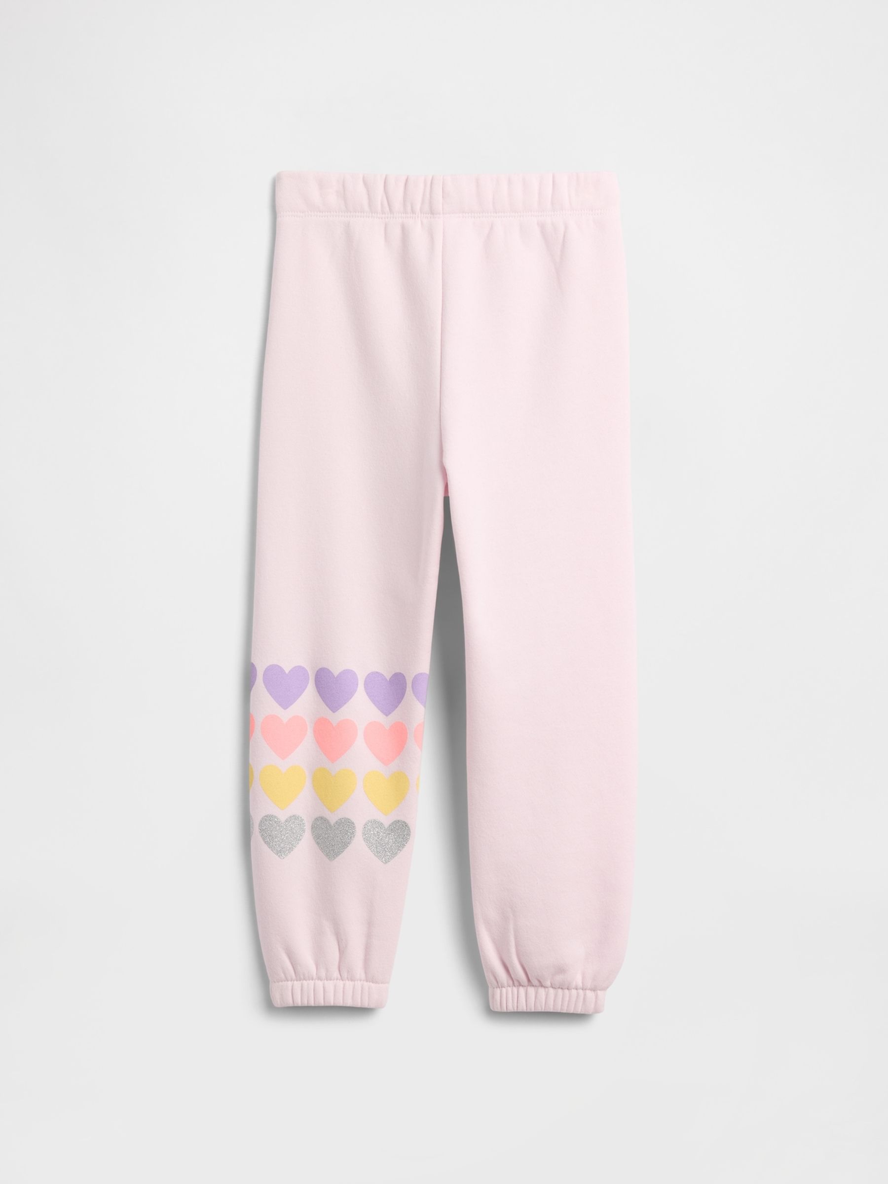 Pink Relaxed Pull On Logo Joggers - Image 2 of 3
