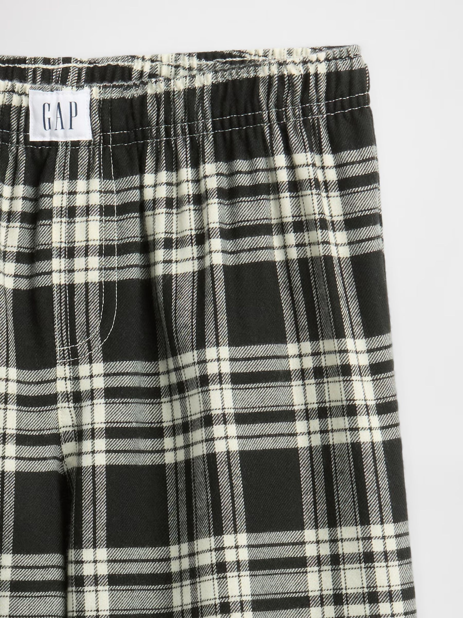Black Check Matching Family Flannel Pyjama Bottoms - Image 6 of 6