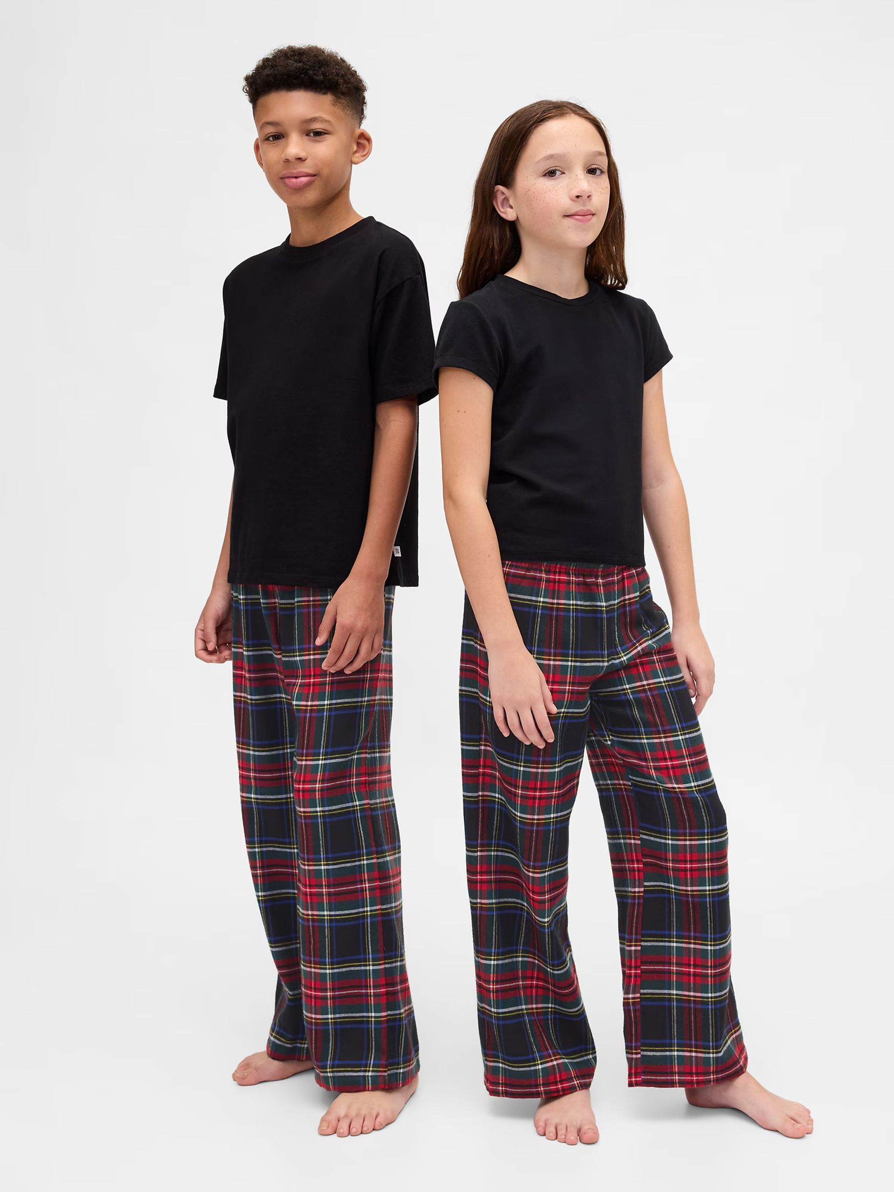 Red Check Matching Family Flannel Pyjama Bottoms - Image 1 of 6