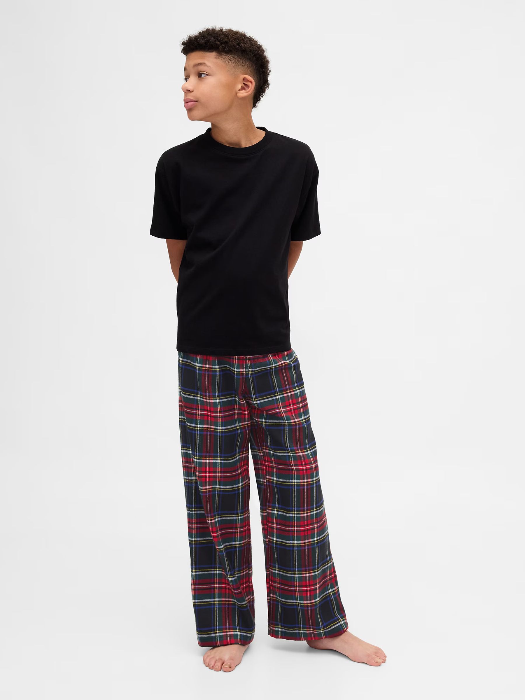 Red Check Matching Family Flannel Pyjama Bottoms - Image 3 of 6