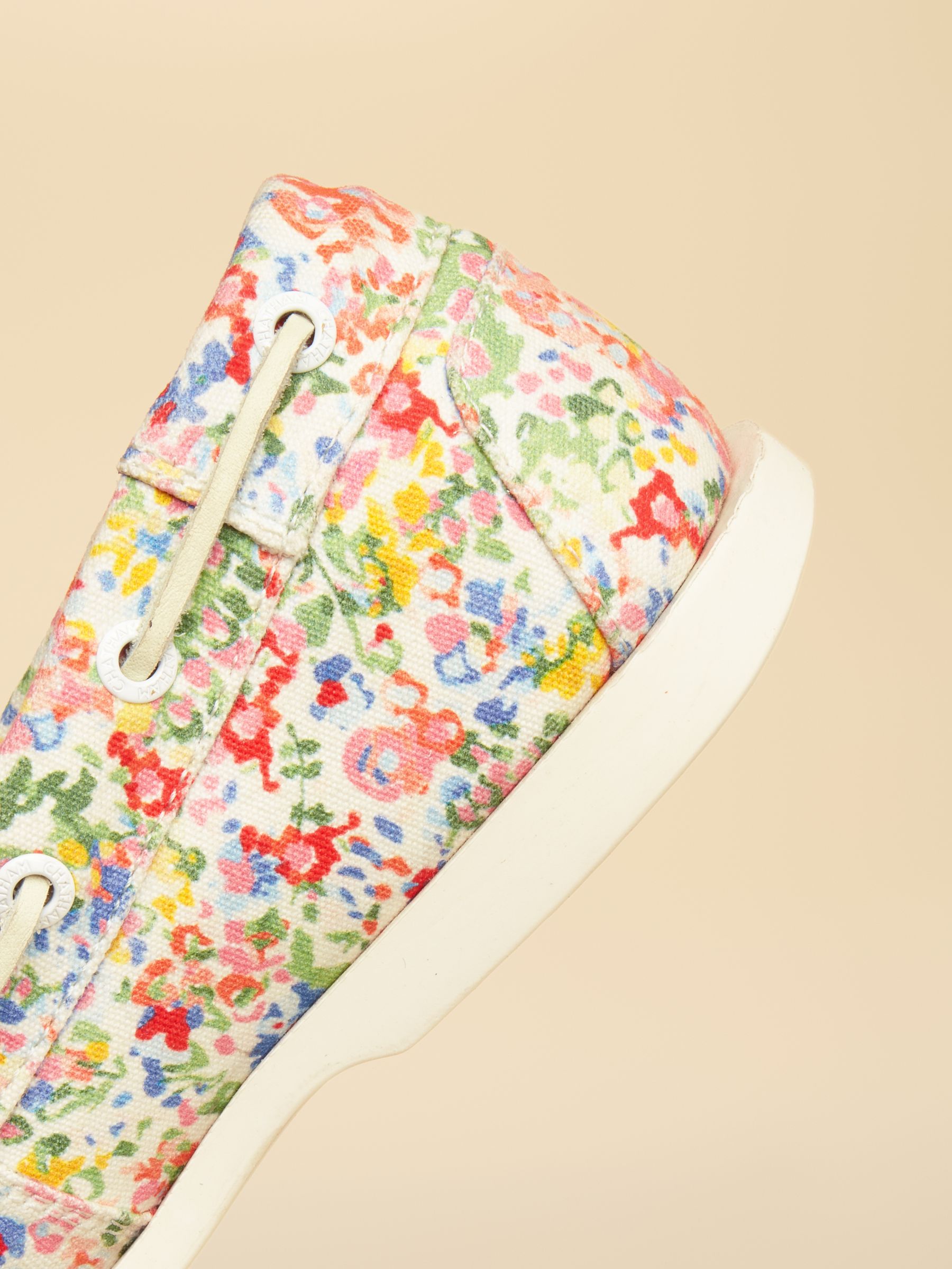 Joules X Chatham Ditsy Jetty Deck Shoes - Image 6 of 6