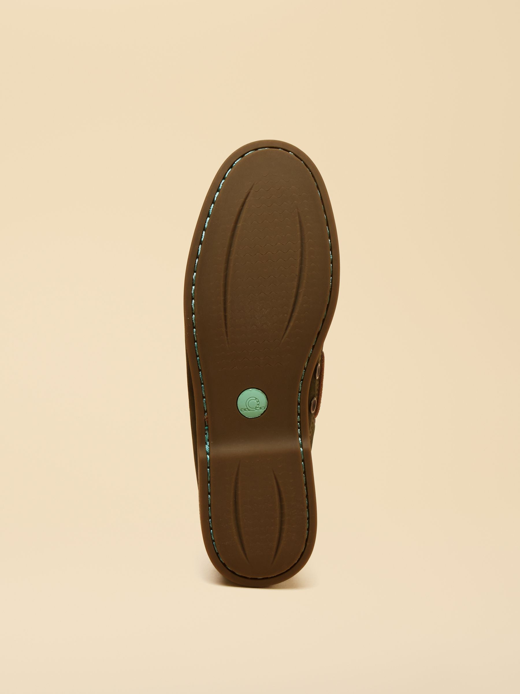 Joules X Chatham Green Cove Deck Shoes - Image 4 of 6