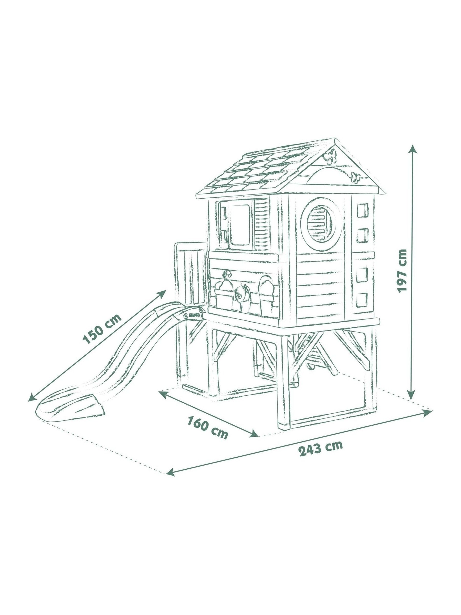 Smoby White Life House On Stilts - Image 5 of 6