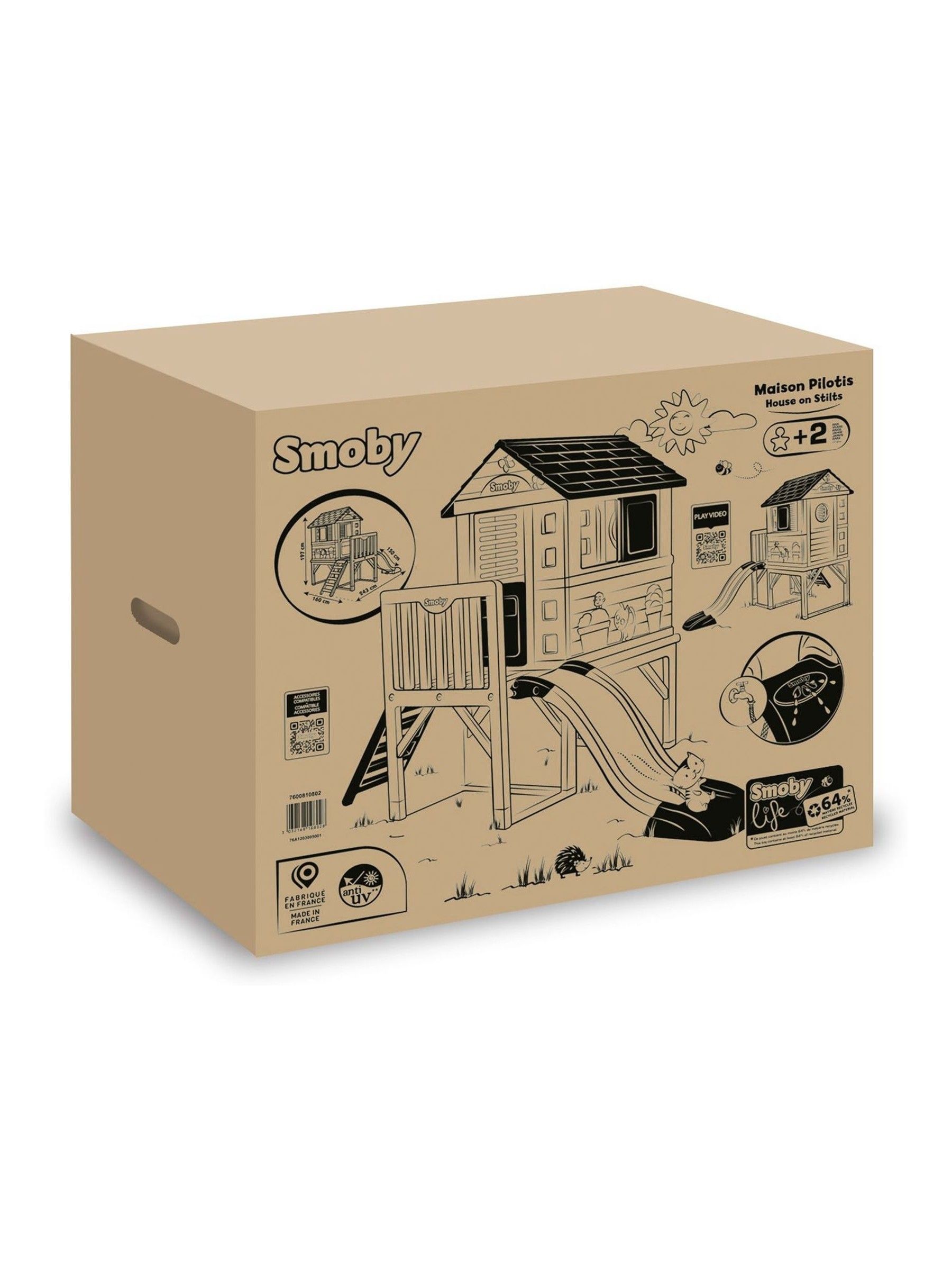 Smoby White Life House On Stilts - Image 6 of 6