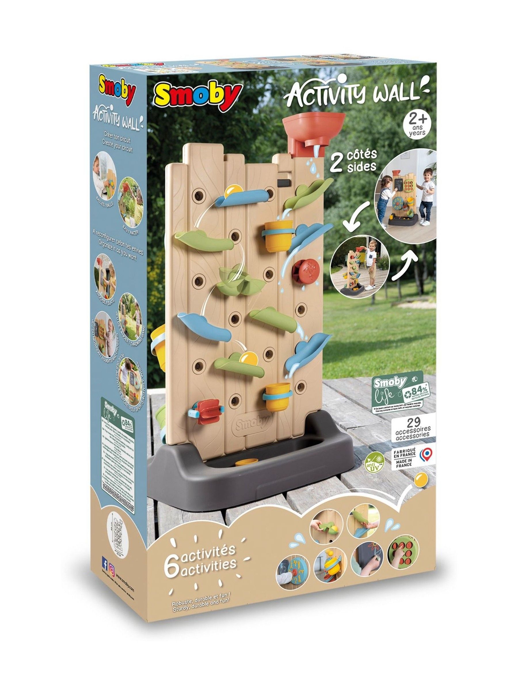 Smoby Cream Life Activity Wall - Image 4 of 6