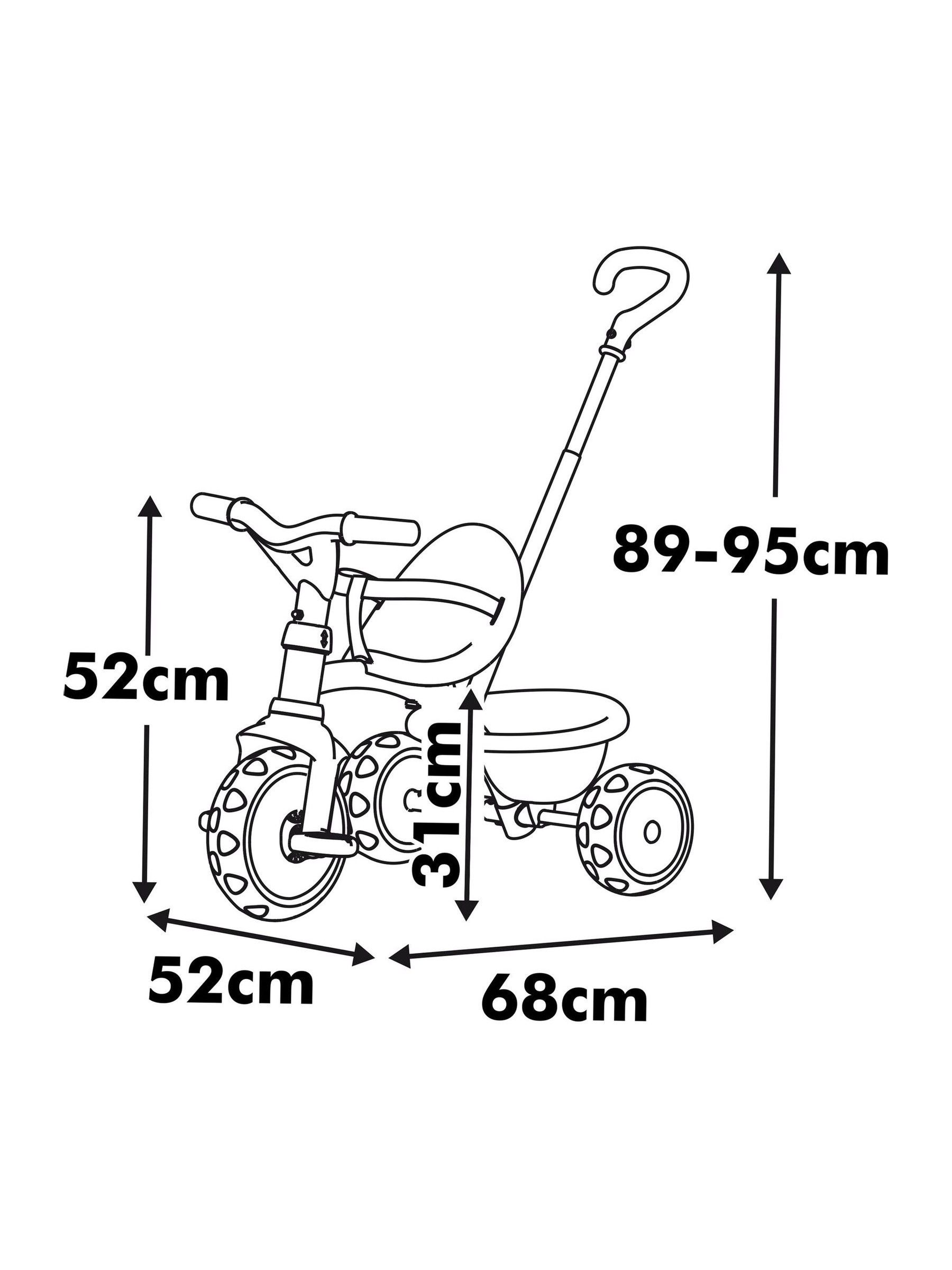Smoby Pink Be Move Tricycle - Image 5 of 5