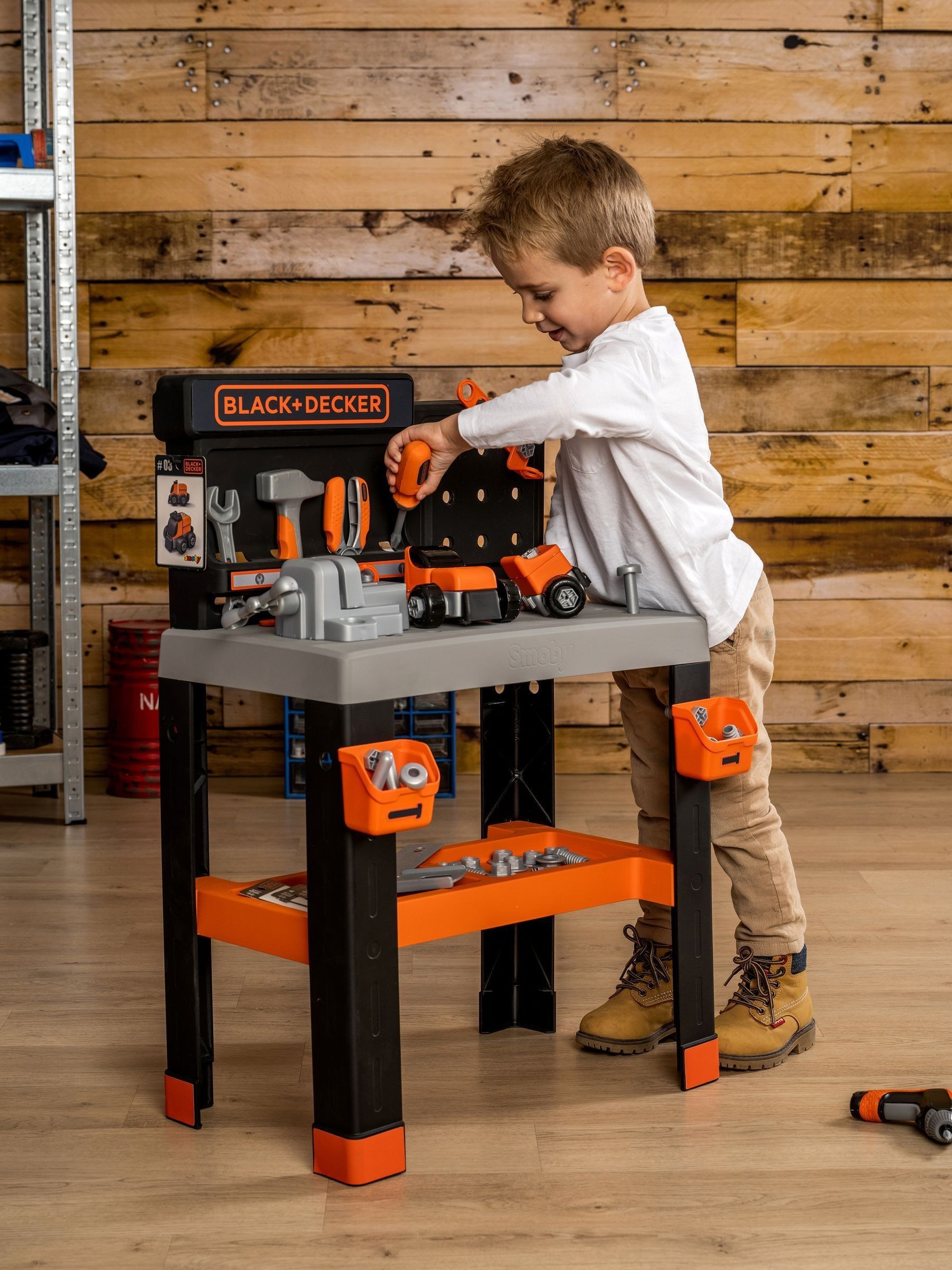 Smoby Black and Decker Bricolo Pro Workbench - Image 1 of 6