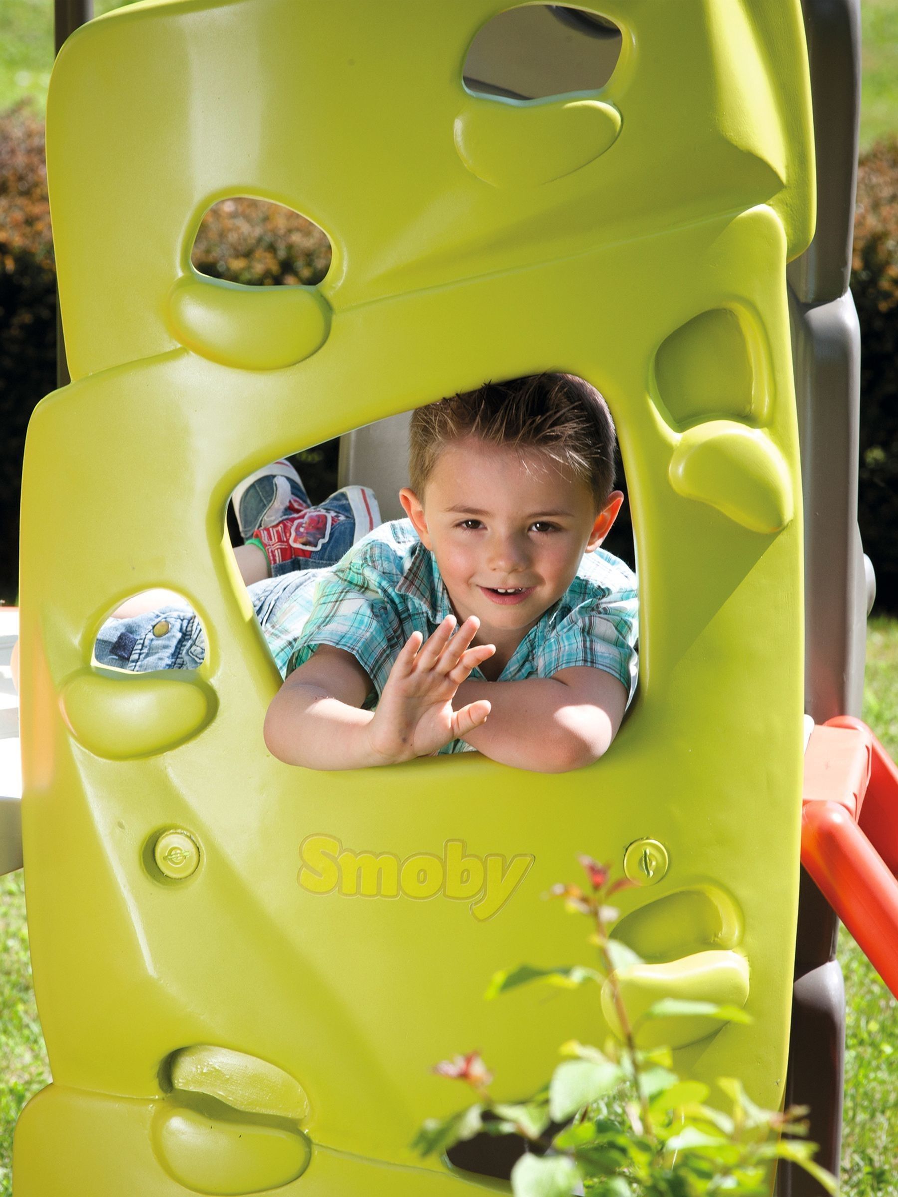 Smoby Lime Green Climbing Tower - Image 2 of 6