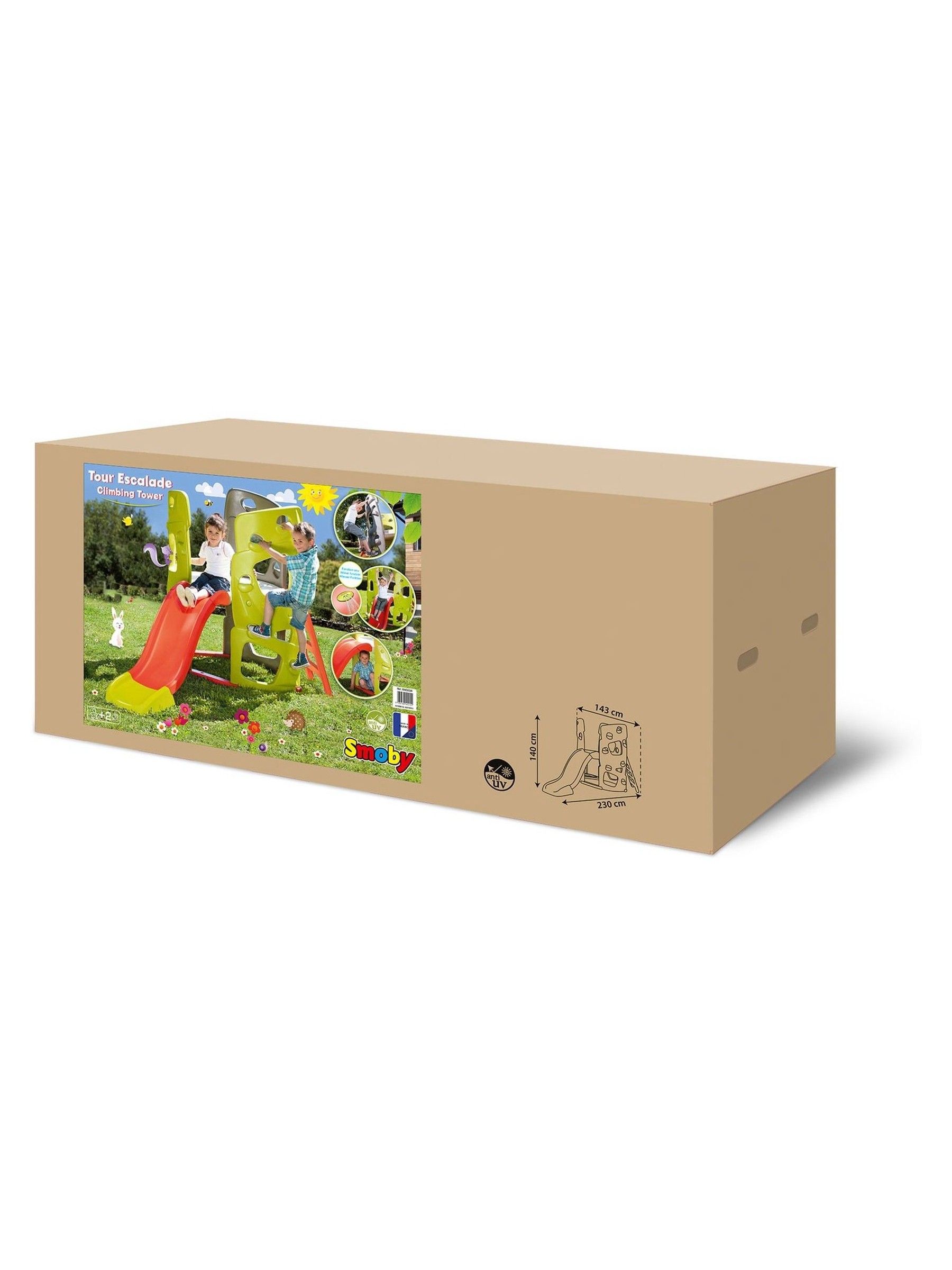 Smoby Lime Green Climbing Tower - Image 6 of 6