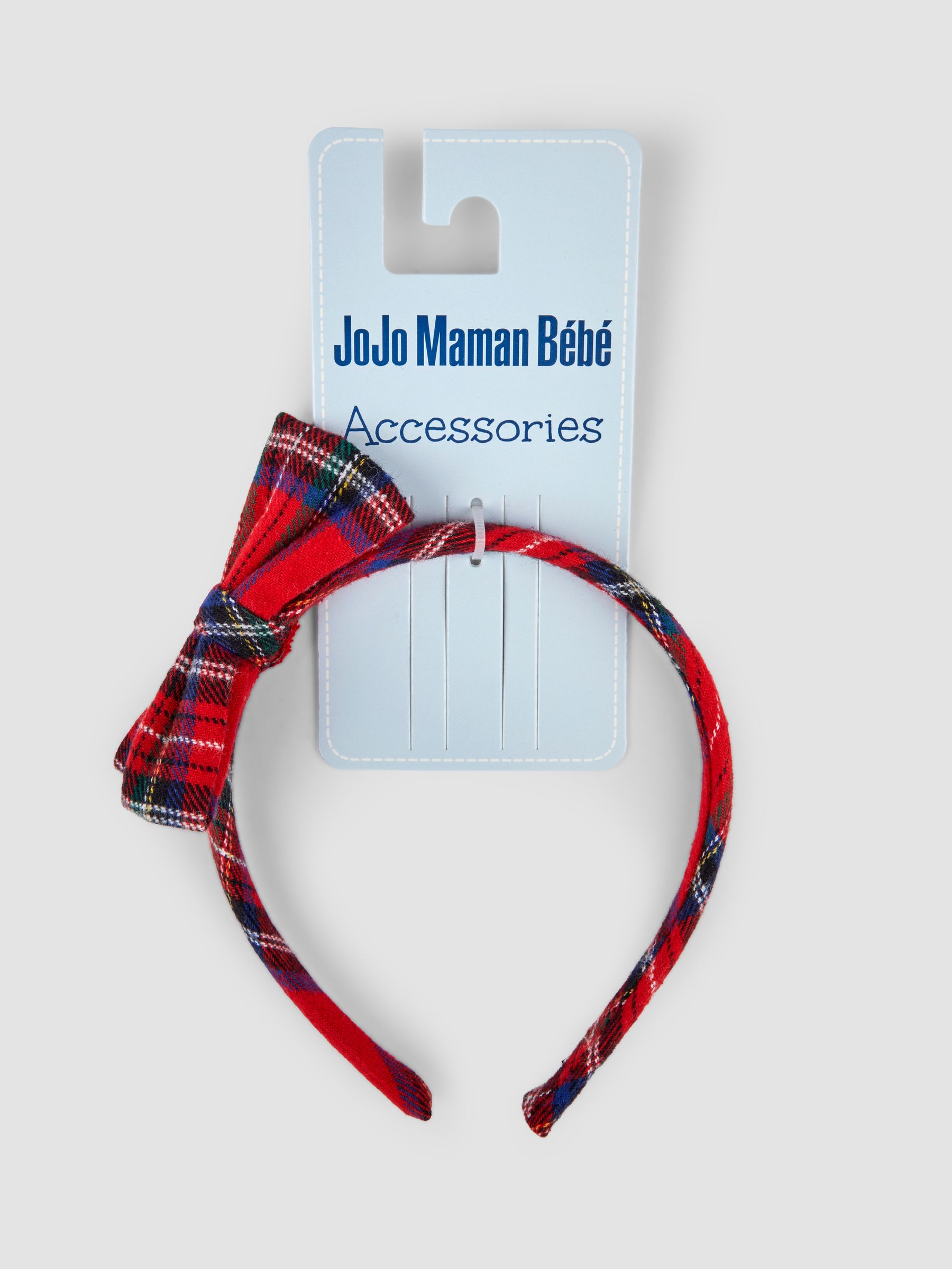 Blue Tartan Hairband - Image 2 of 4