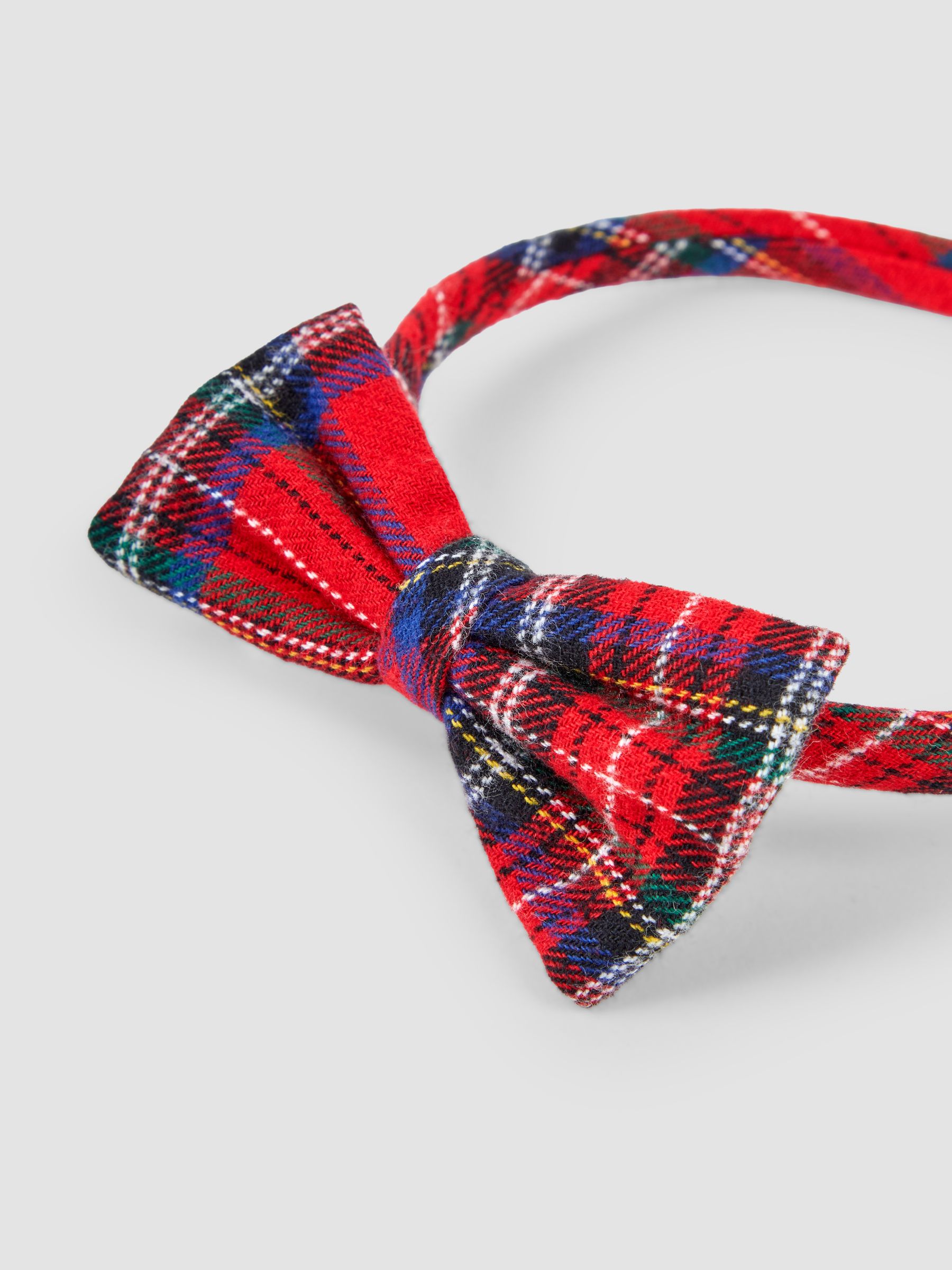 Blue Tartan Hairband - Image 4 of 4