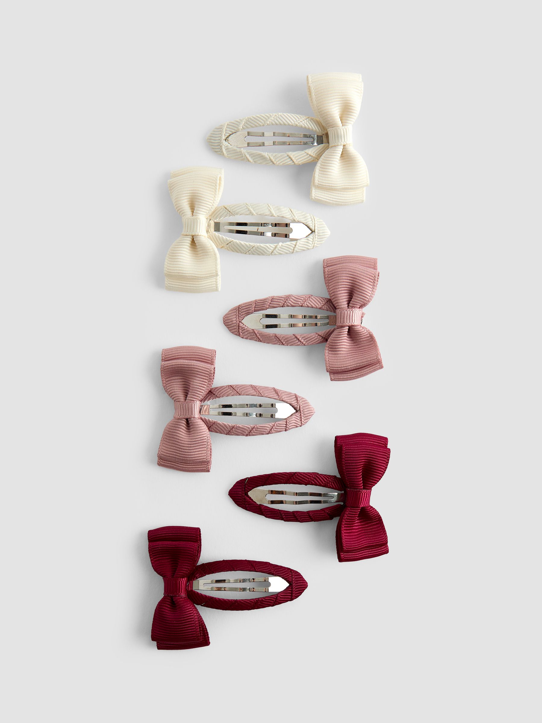 Pastel 6-Pack Bow Clips - Image 1 of 3
