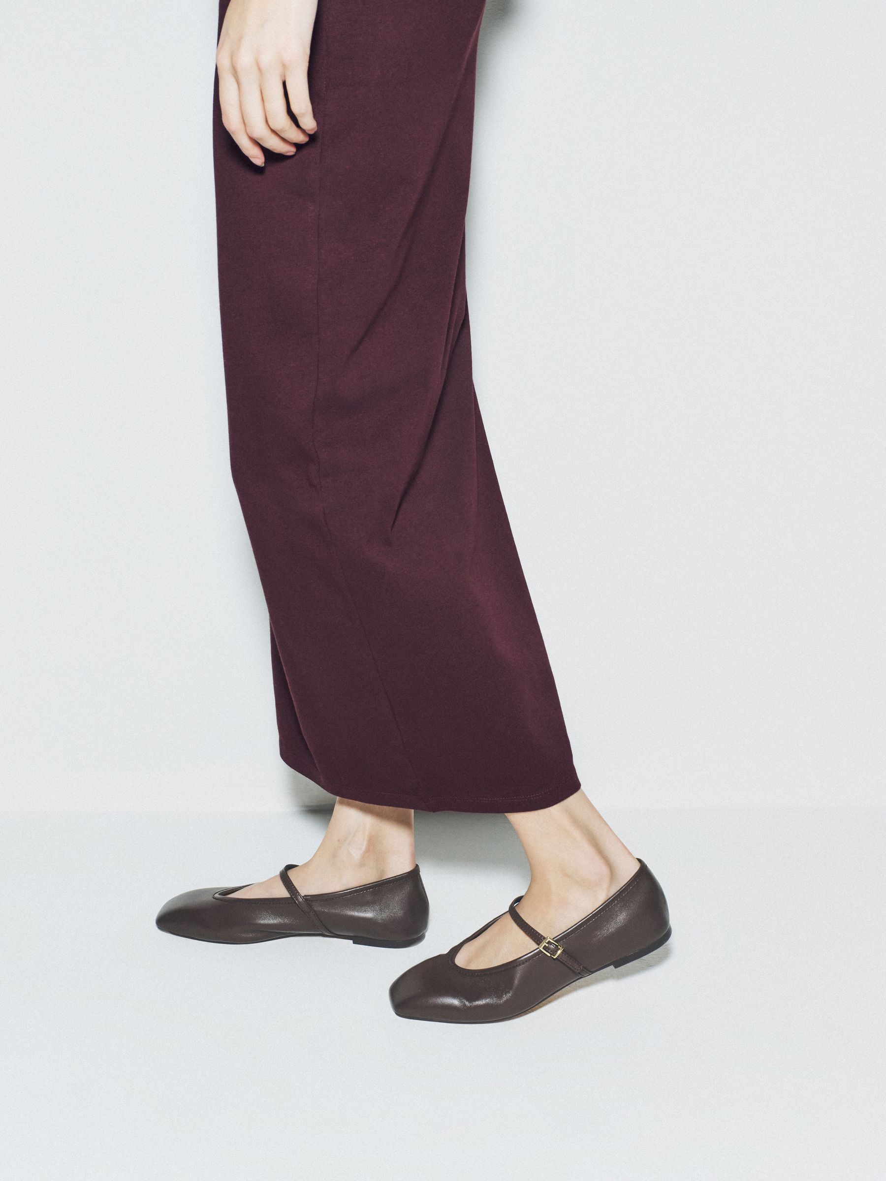 2 Pack Heavyweight Skirt and T-Shirt Co-Ord Burgundy Plum - Image 3 of 6