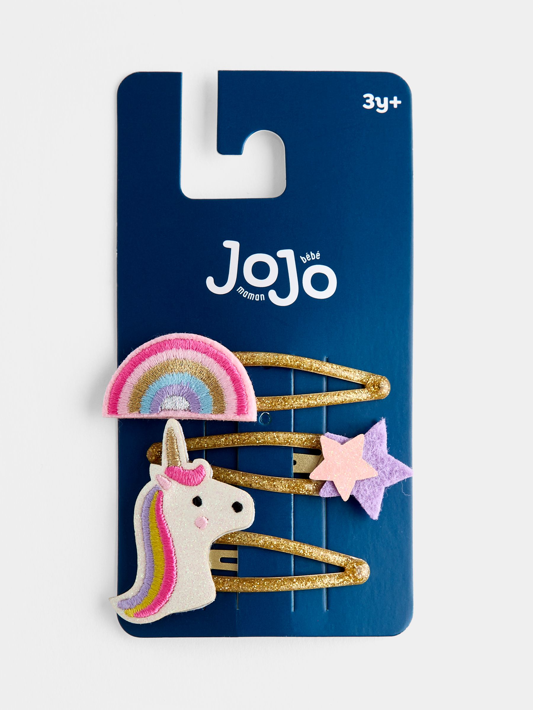Pink 3-Pack Clips Unicorn - Image 1 of 4