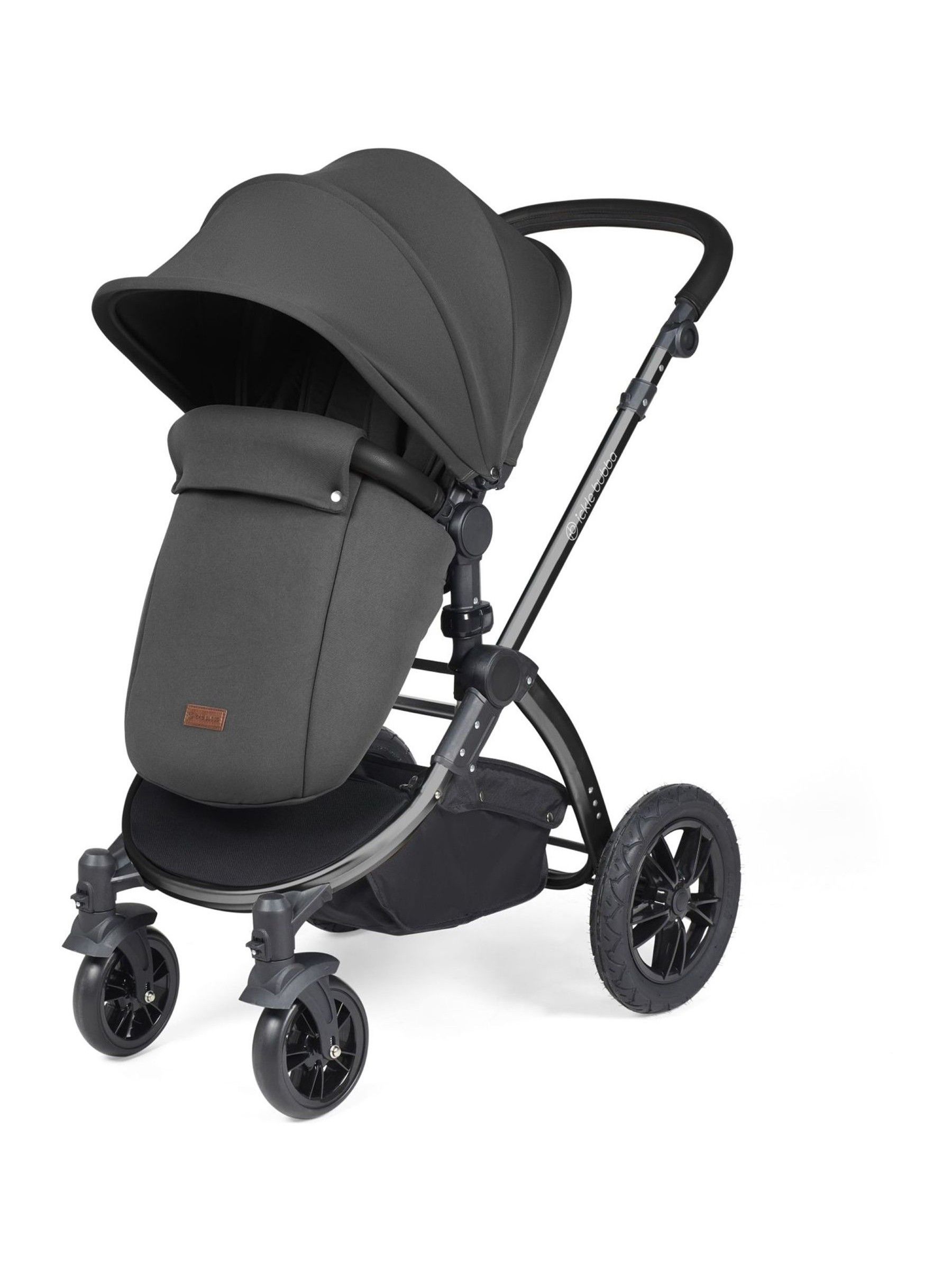 Ickle Bubba 12 Piece Grey Travel System Stomp Luxe with iSize Cirrus - Image 2 of 4