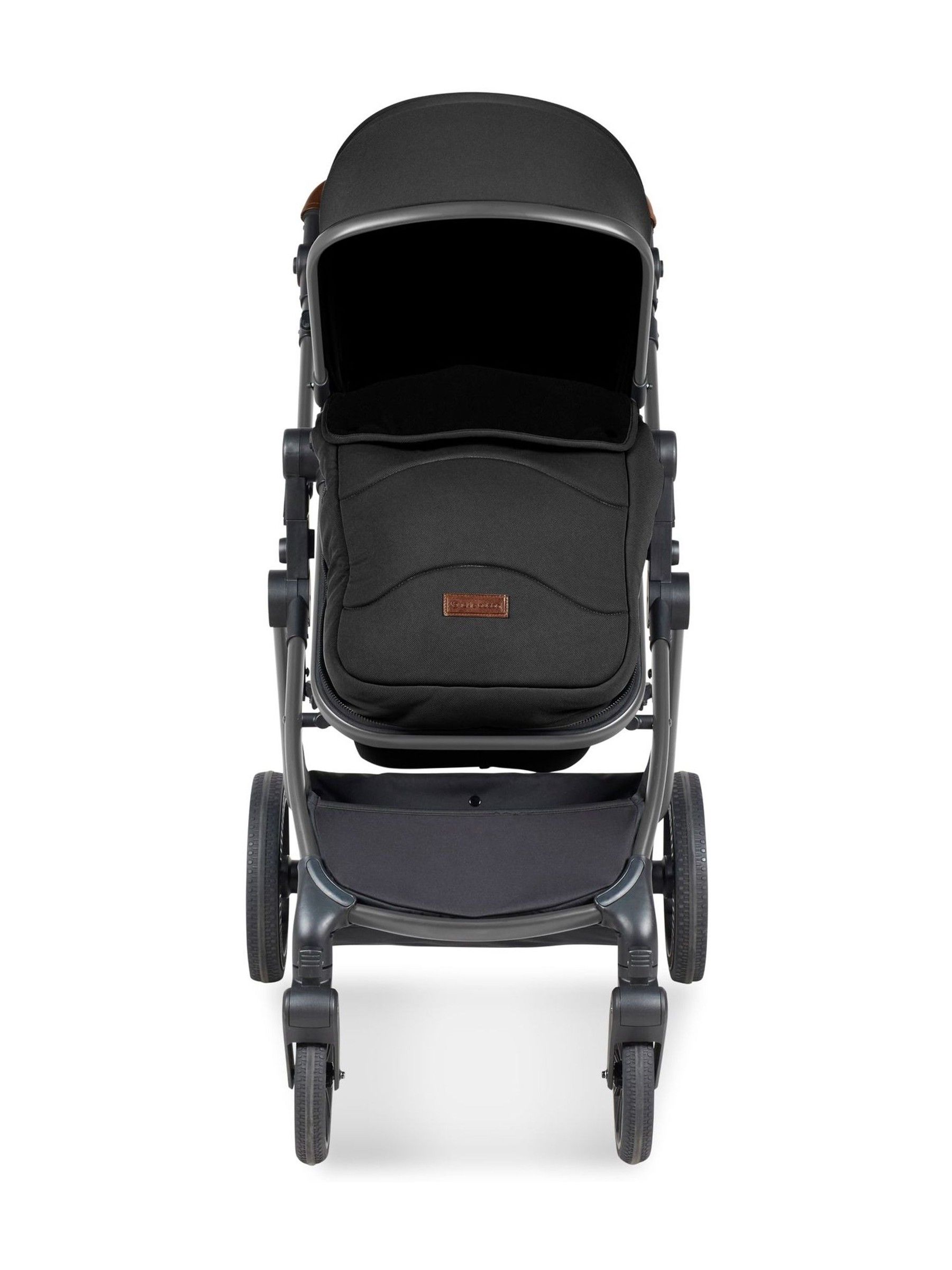 Ickle Bubba 9 Piece Black Cosmo Travel System with Stratus iSize Car Seat - Image 4 of 6