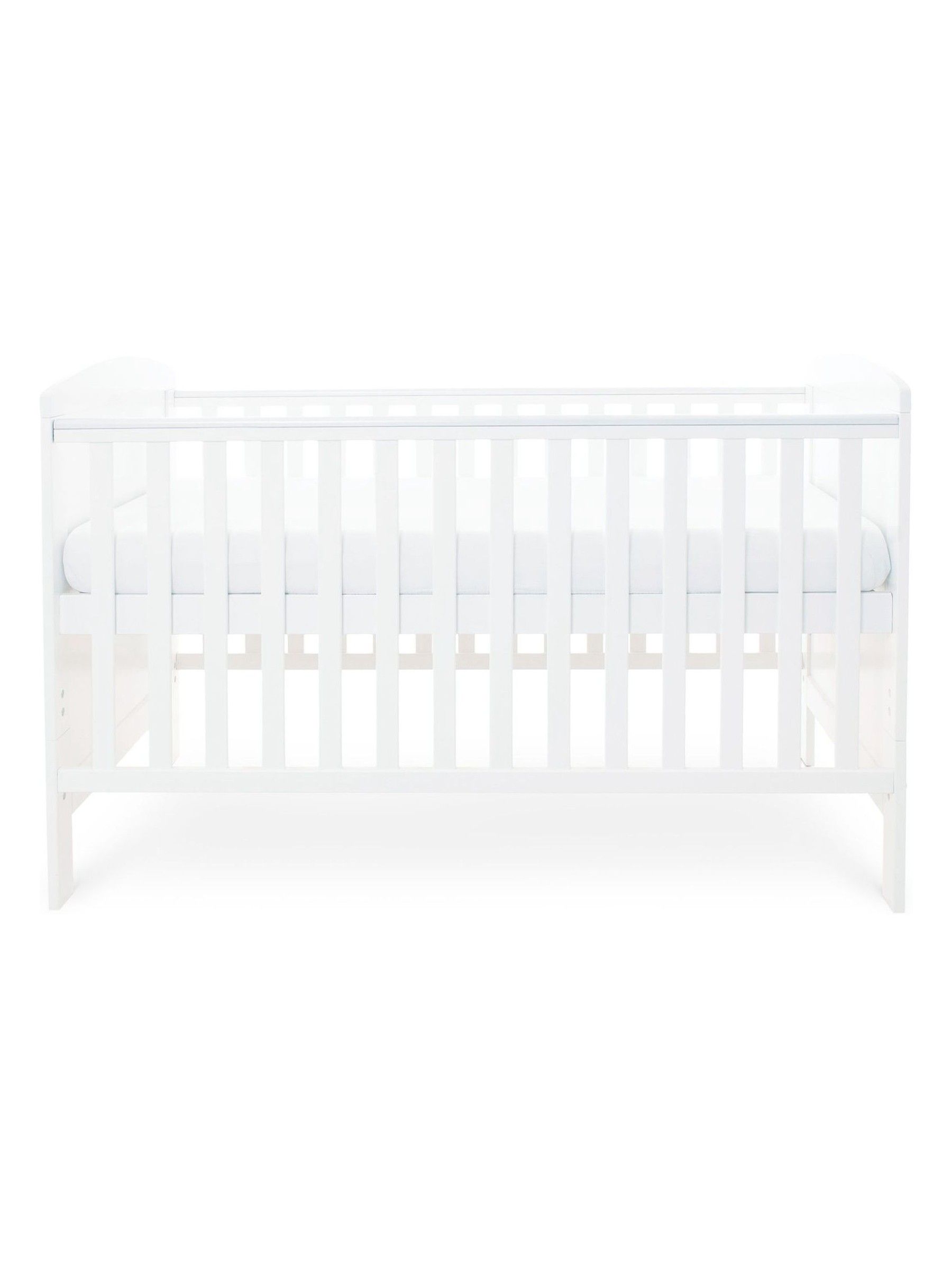 Ickle Bubba White Coleby Classic Cot Bed and Fibre Mattress - Image 5 of 6