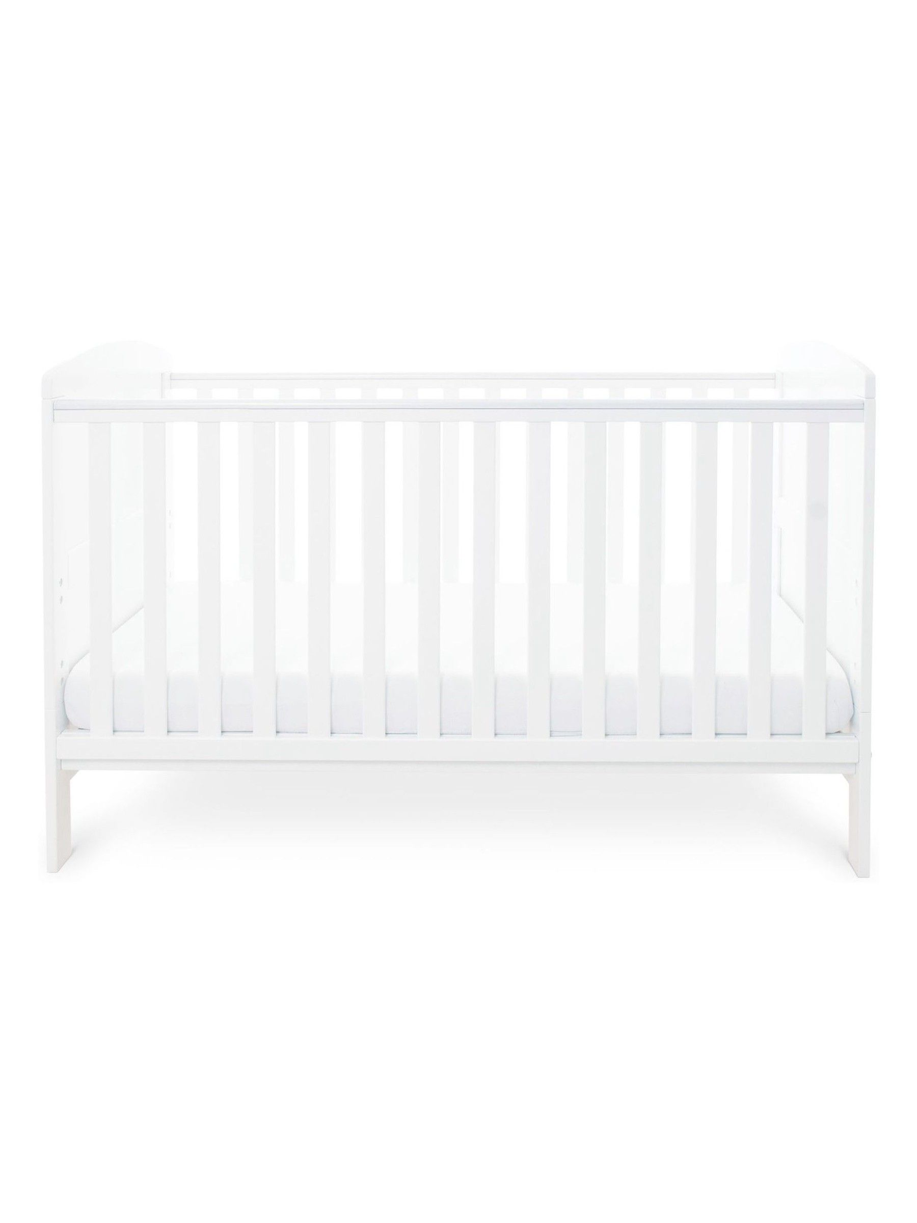 Ickle Bubba White Coleby Classic Cot Bed and Fibre Mattress - Image 6 of 6