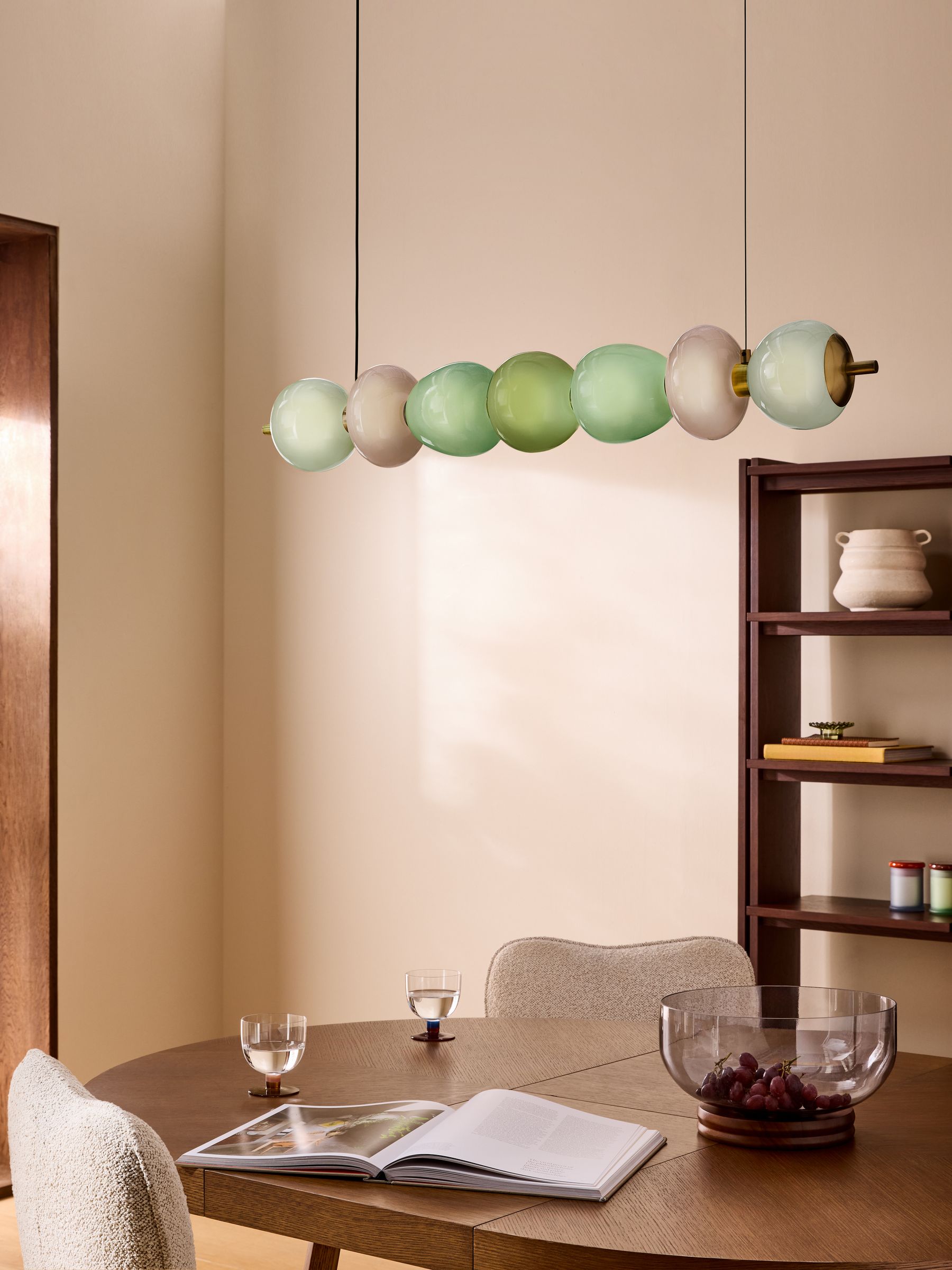 Adrianne Diner Pendant Ceiling Light in Green - Image 1 of 5