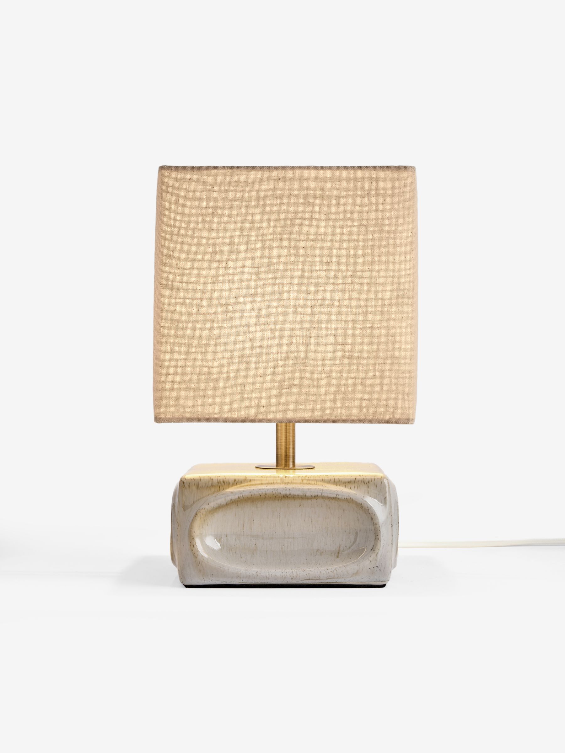 Nell Ceramic Table Lamp in Cream - Image 4 of 5