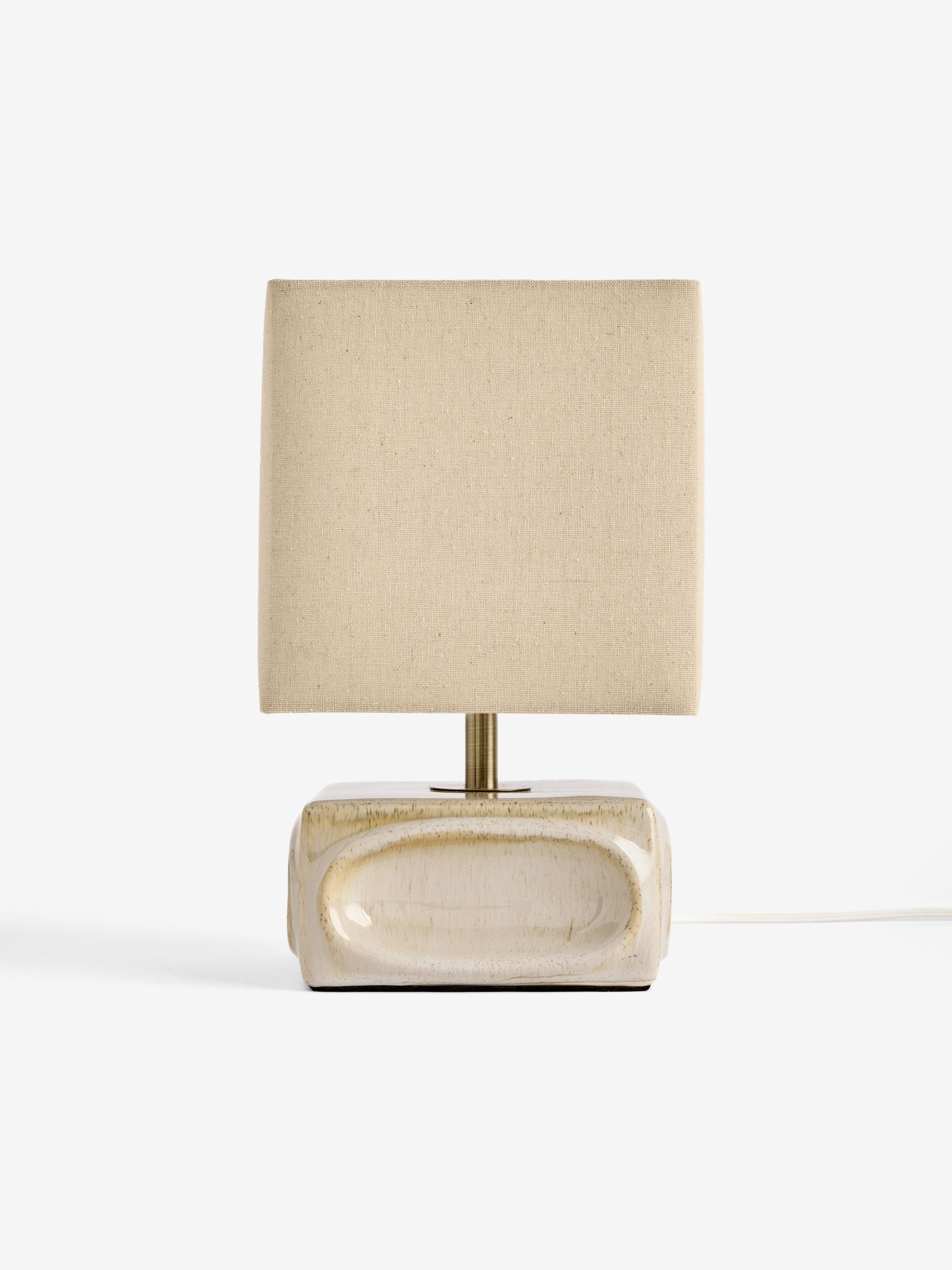 Nell Ceramic Table Lamp in Cream - Image 5 of 5