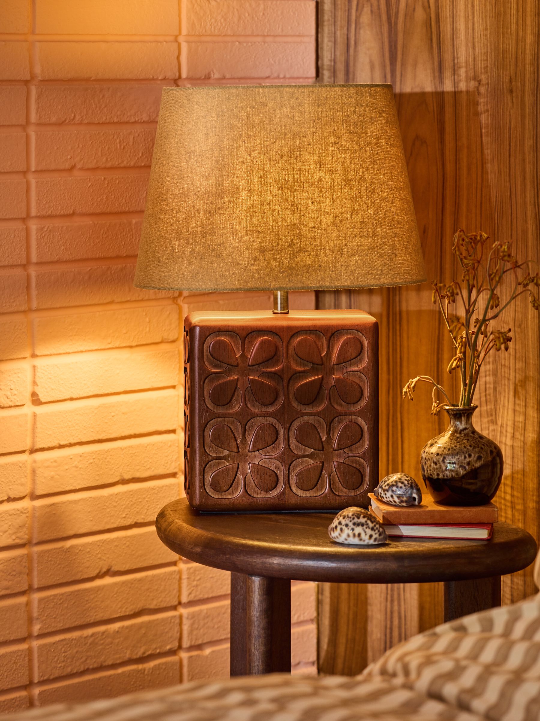 Poodle & Blonde Wood Potting Shed Table Lamp - Image 1 of 6 Poodle & Blonde Wood Potting Shed Table Lamp - Image 1 of 6