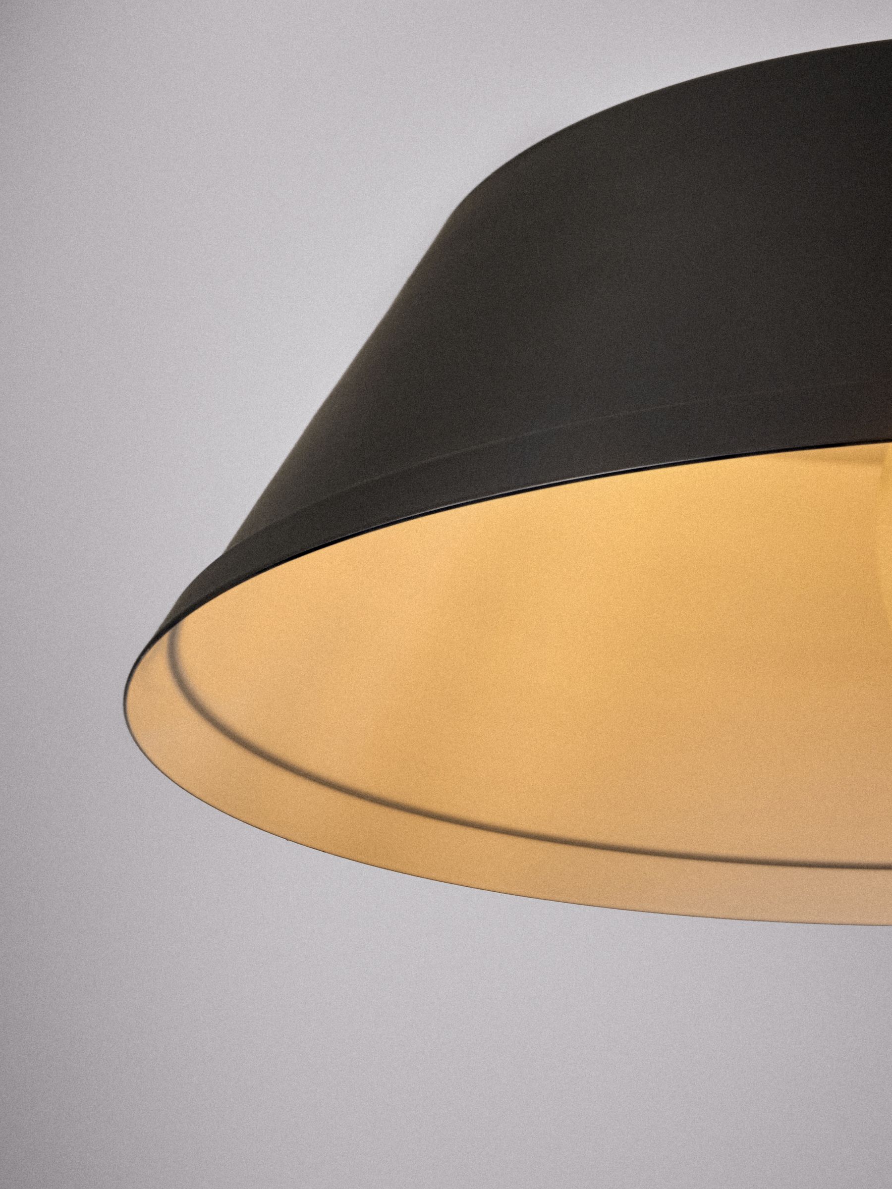 The Set 3 Pack Black Metal Pendant Ceiling Light - Image 7 of 7