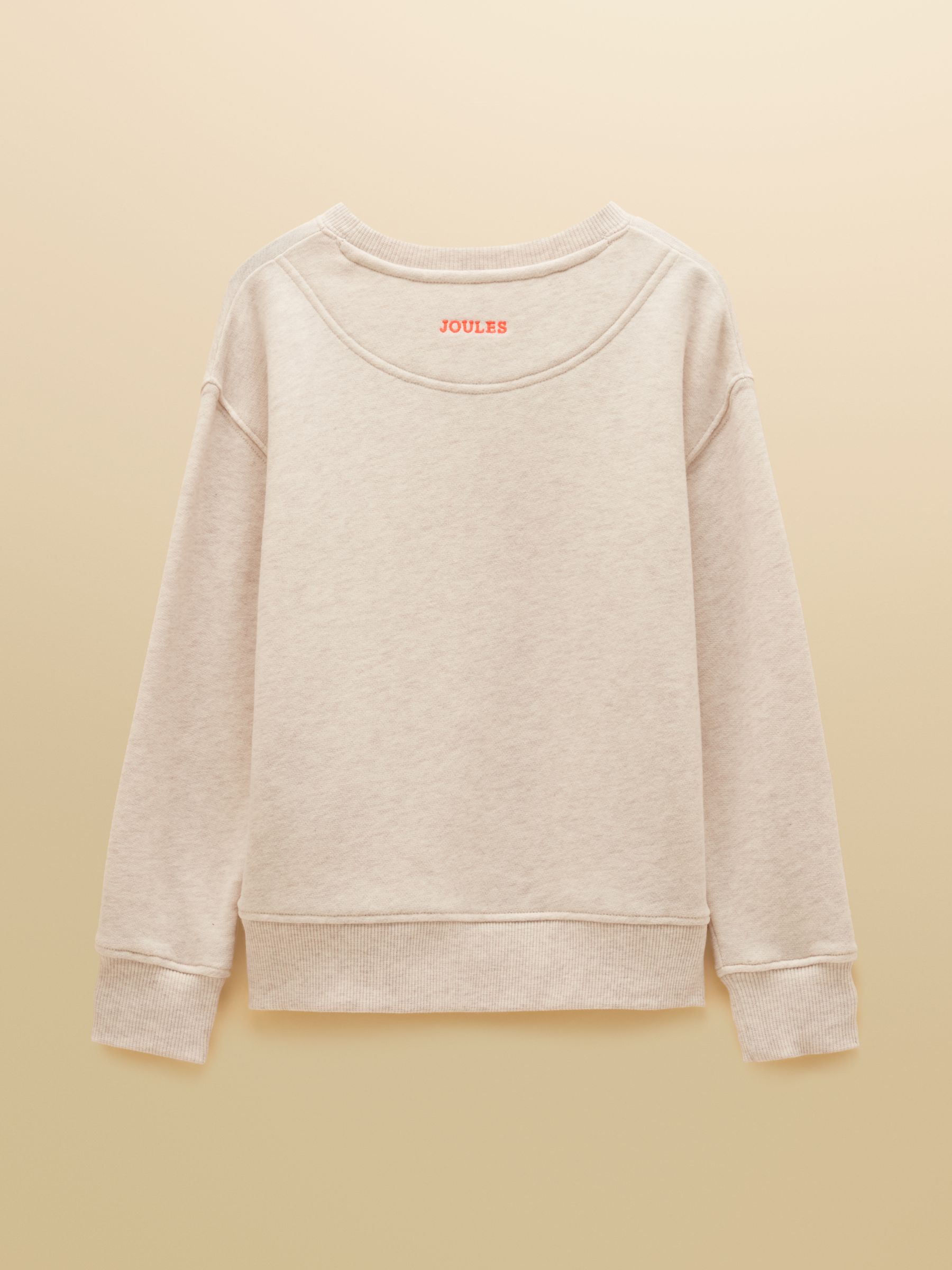 Kids' Sundaze Oat Slogan Crew Neck Sweatshirt - Image 2 of 5