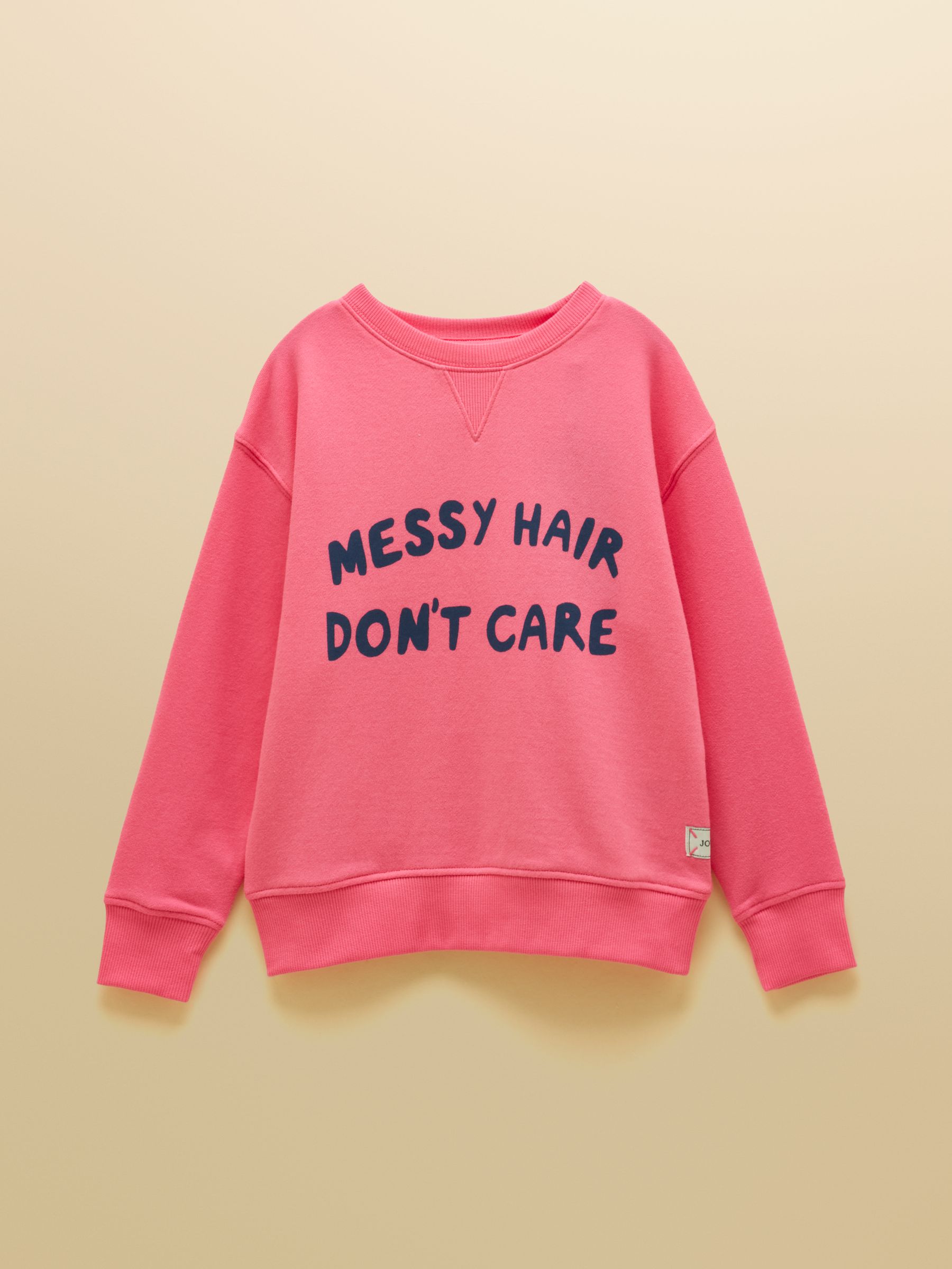 Kids' Sundaze Pink Slogan Crew Neck Sweatshirt - Image 1 of 5 Kids' Sundaze Pink Slogan Crew Neck Sweatshirt - Image 1 of 5