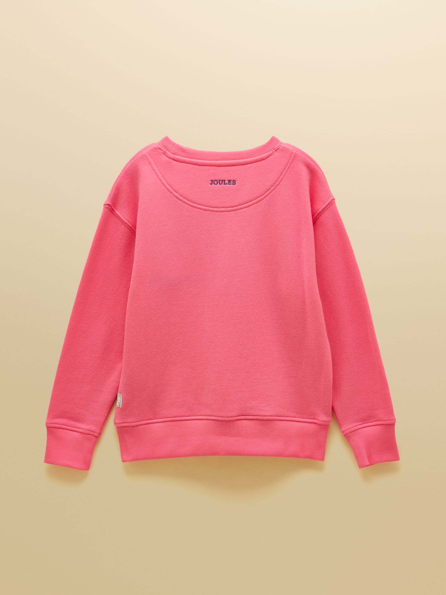 Kids' Sundaze Pink Slogan Crew Neck Sweatshirt - Image 2 of 5