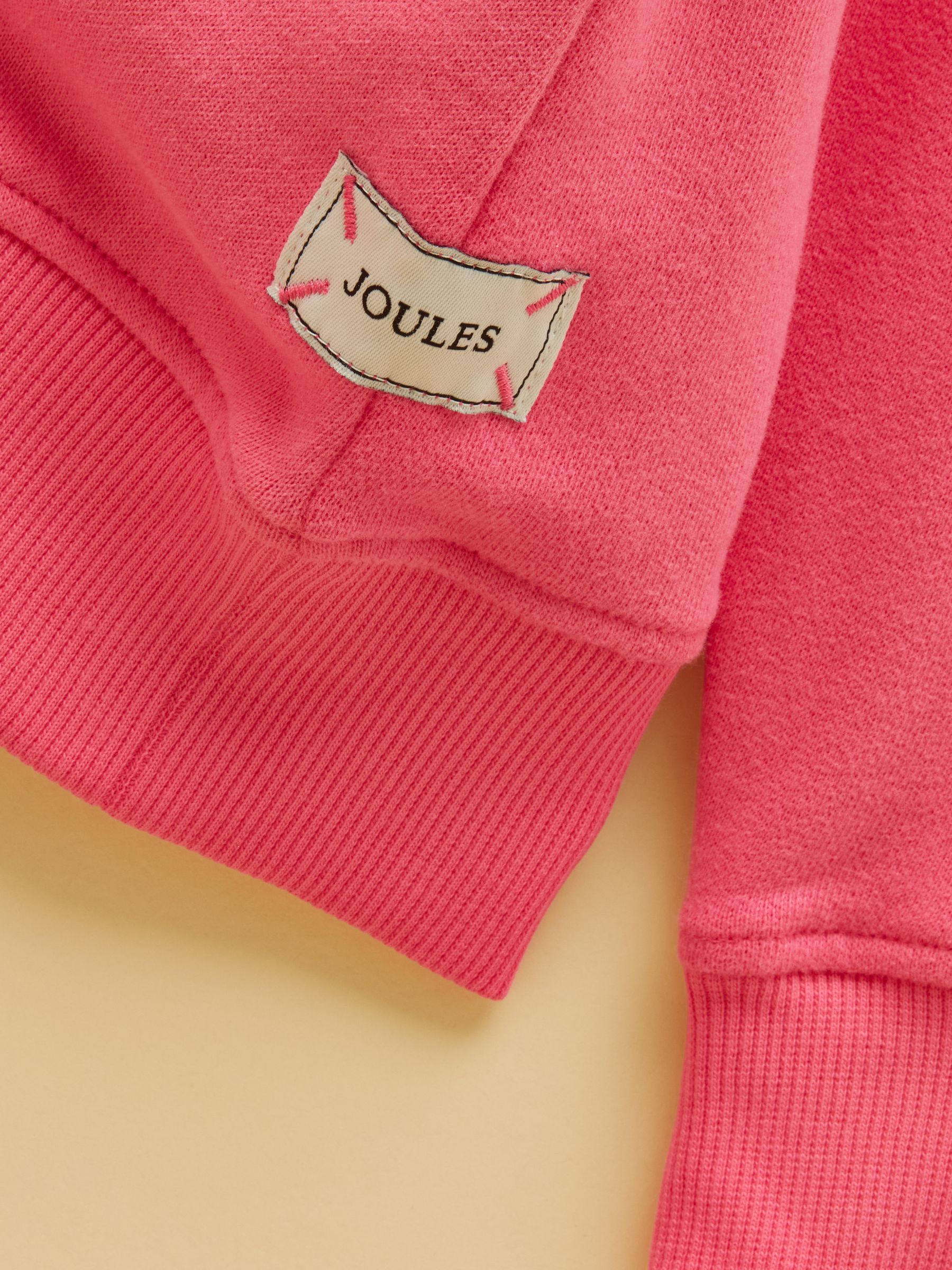 Kids' Sundaze Pink Slogan Crew Neck Sweatshirt - Image 4 of 5