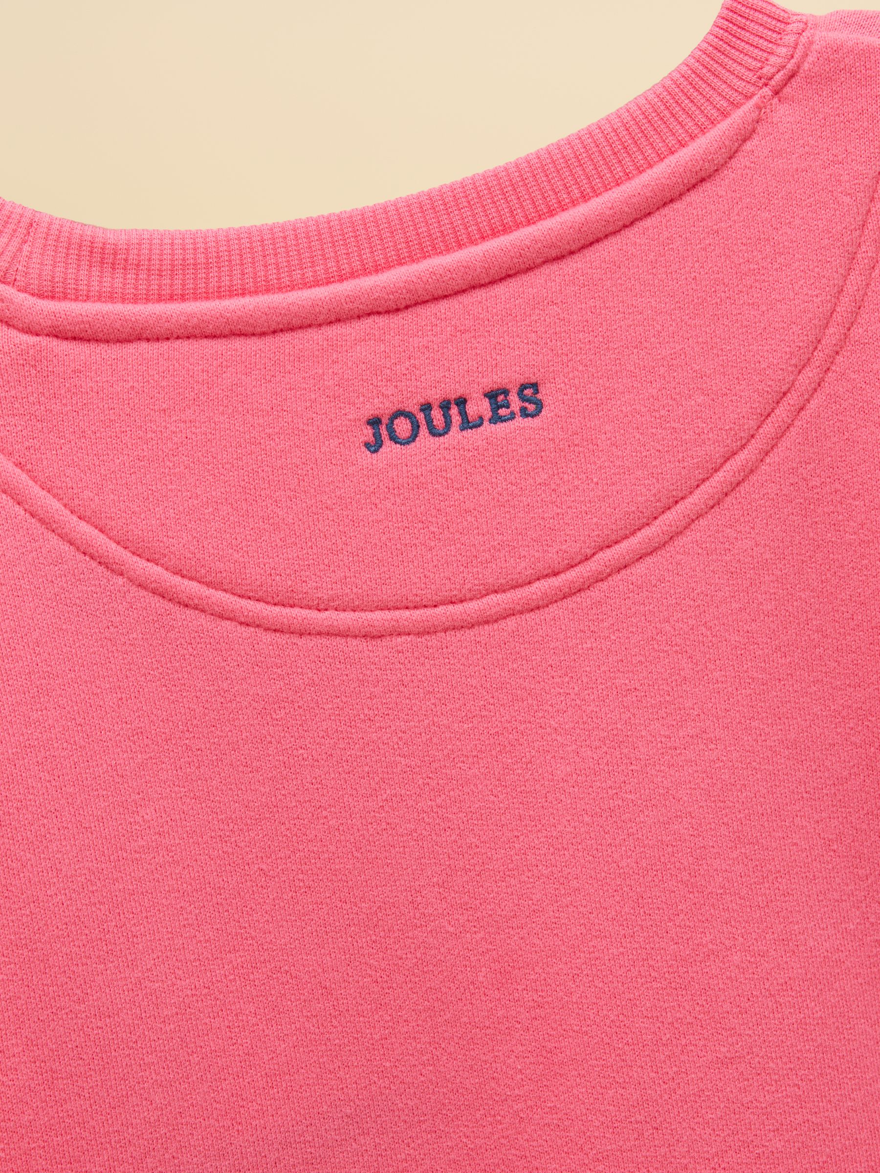 Kids' Sundaze Pink Slogan Crew Neck Sweatshirt - Image 5 of 5 Kids' Sundaze Pink Slogan Crew Neck Sweatshirt - Image 5 of 5
