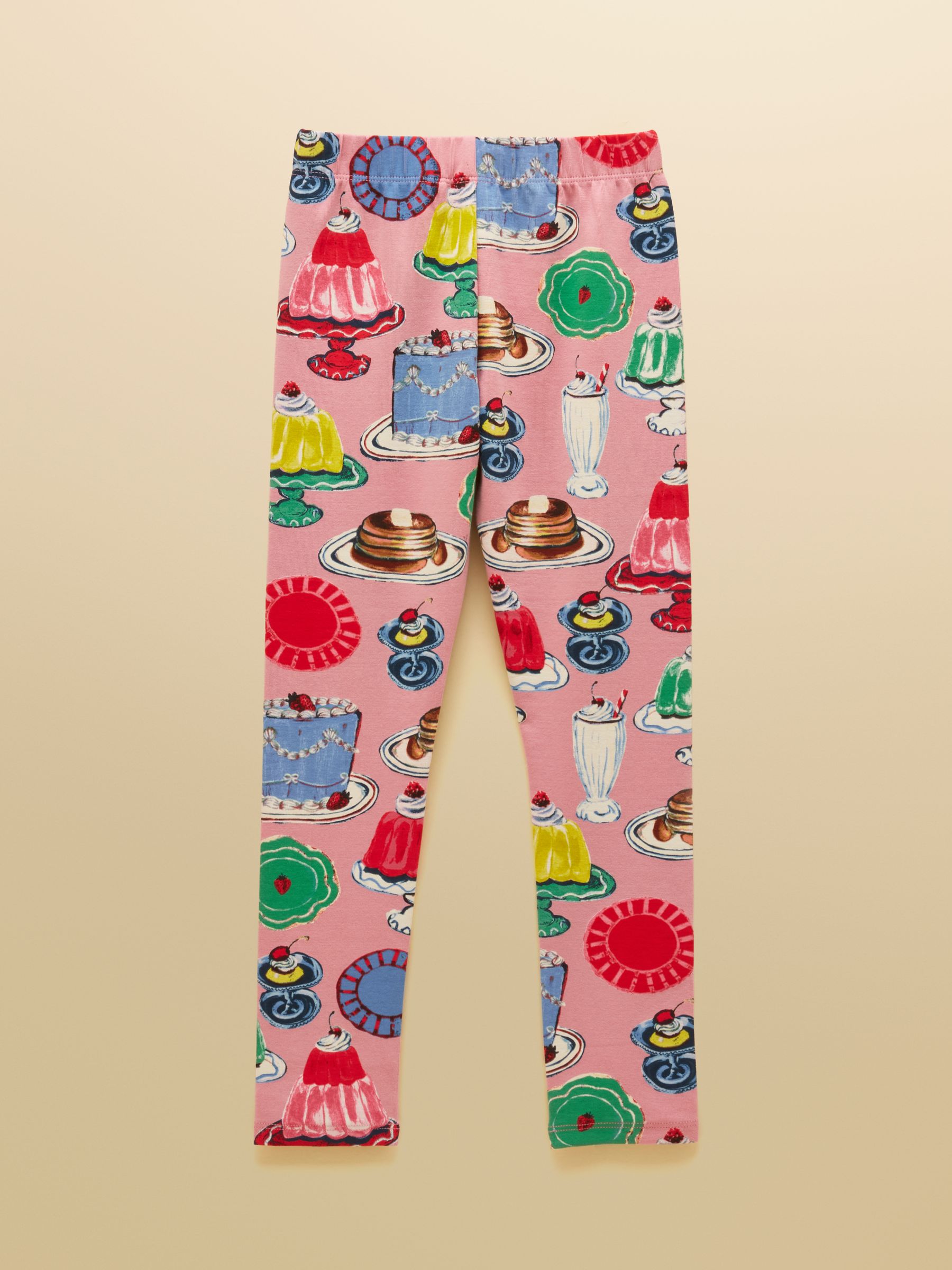 Girls' Kipwell Cream & Pink Long Sleeve Pyjama Set - Image 5 of 10