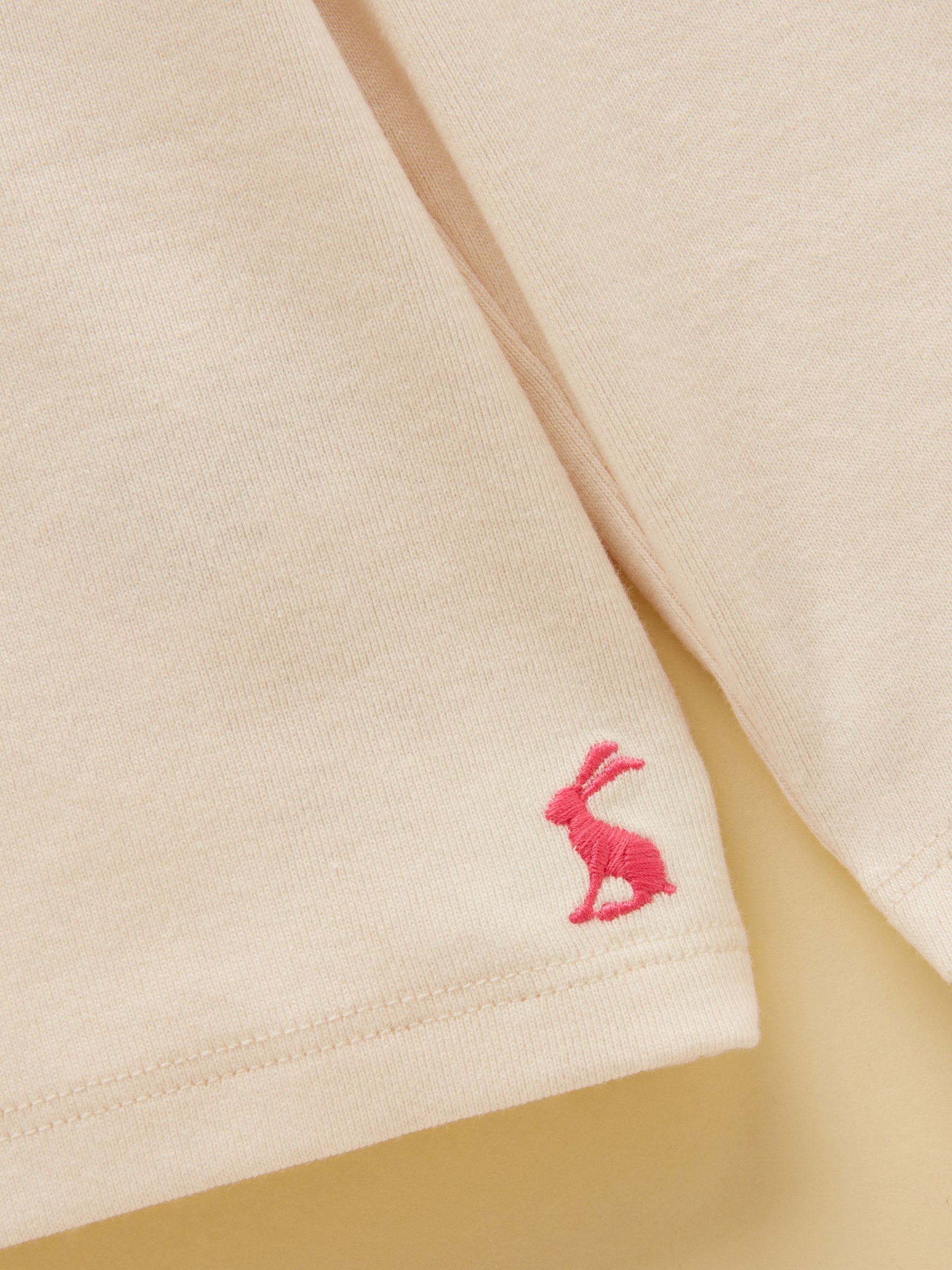 Girls' Kipwell Cream & Pink Long Sleeve Pyjama Set - Image 7 of 10