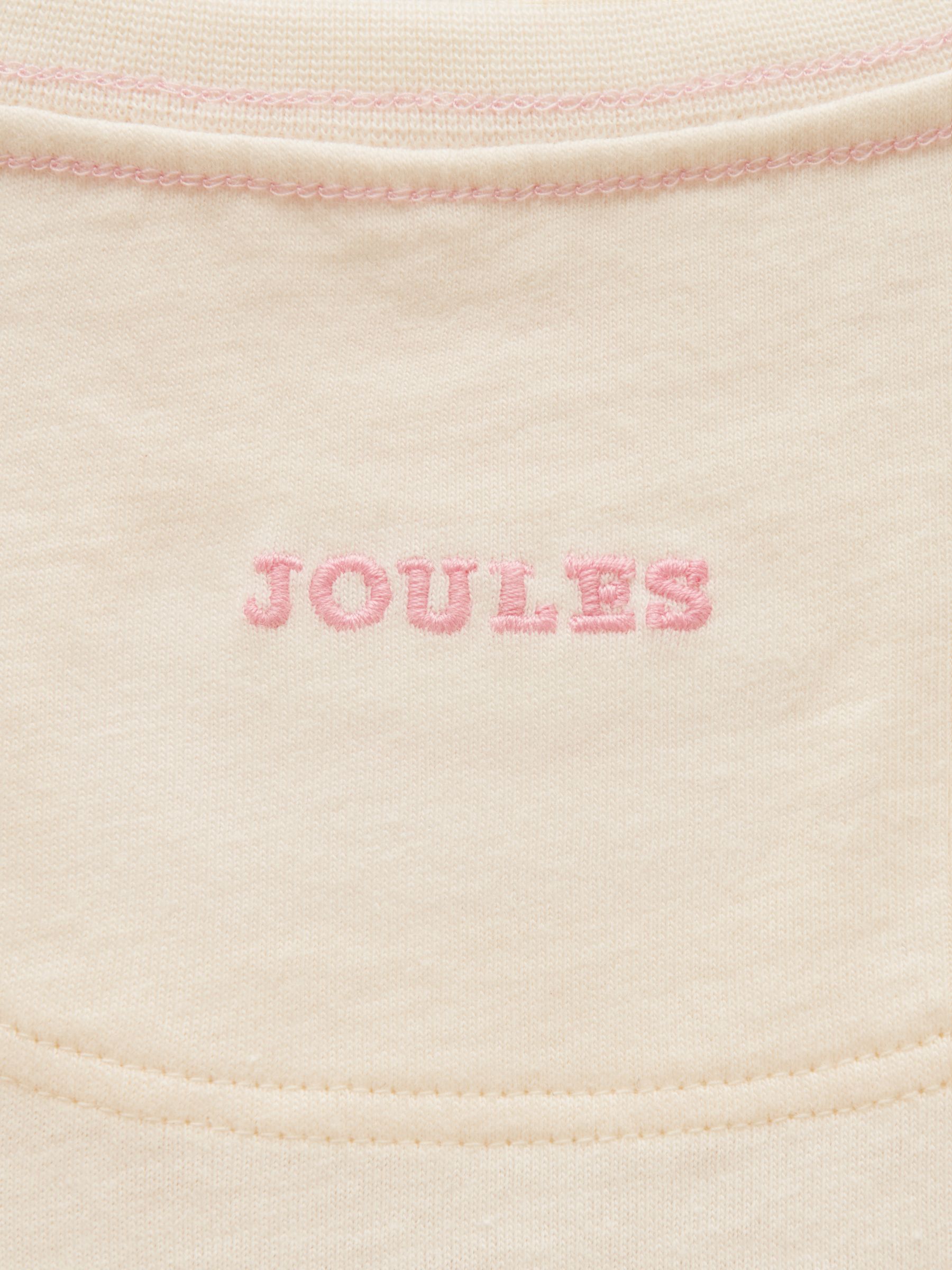Girls' Ava Cream Applique Long Sleeve Top - Image 4 of 5