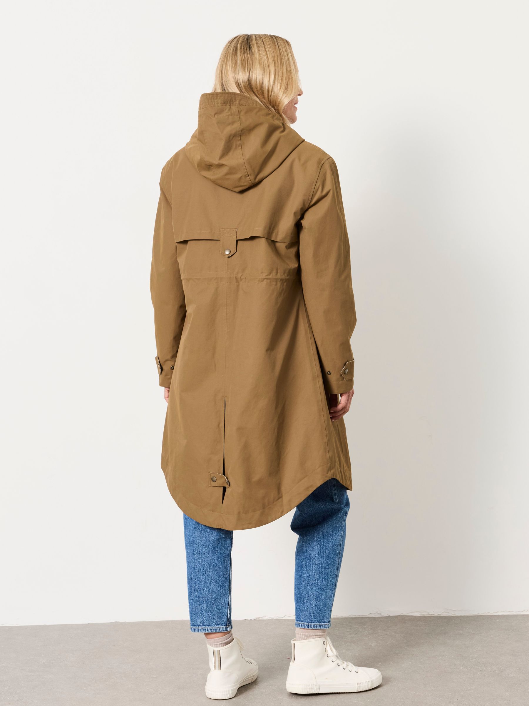 Inverness Sand Long Raincoat - Image 2 of 7