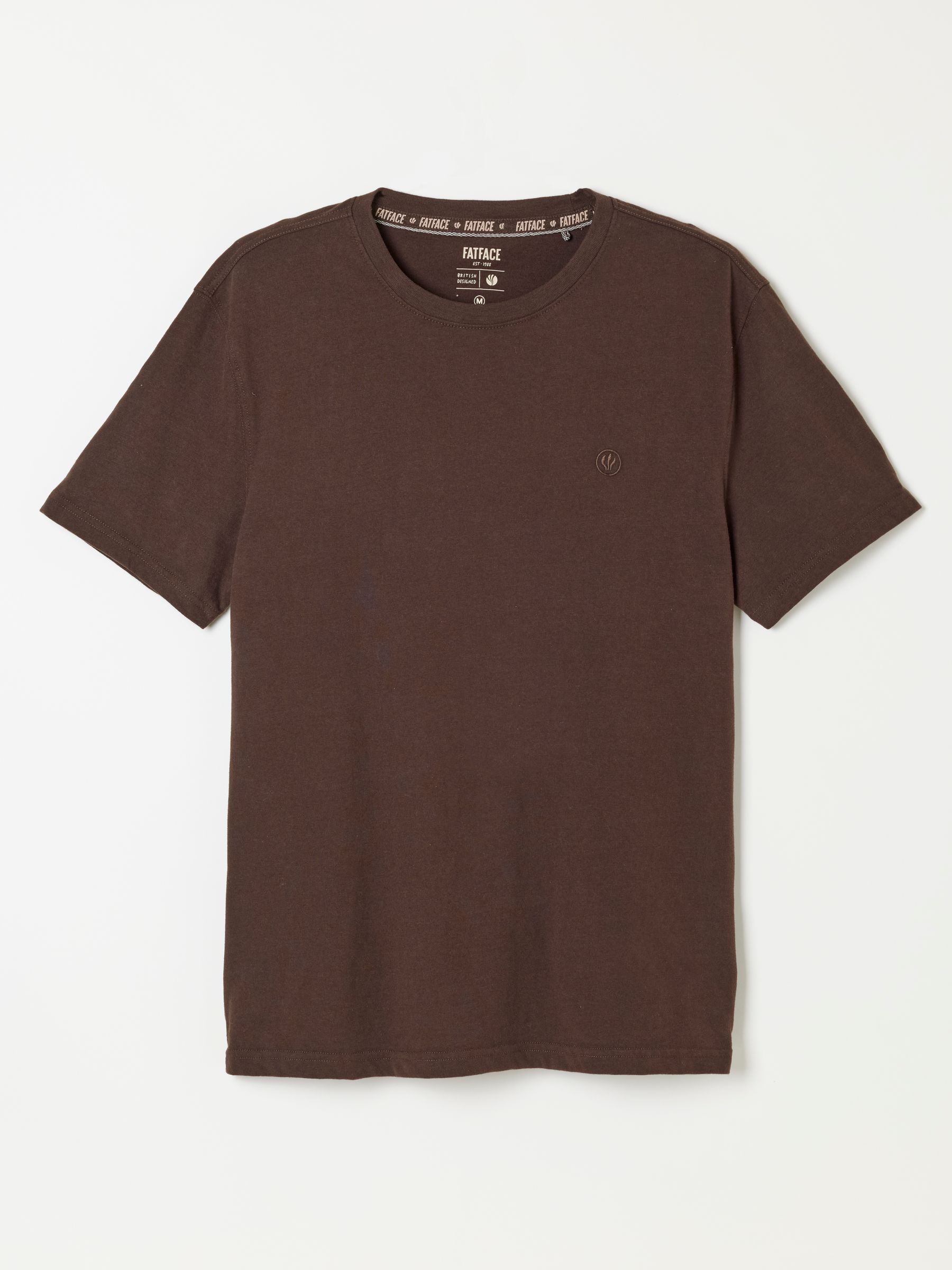 Lulworth Chocolate Brown T-Shirt - Image 1 of 1