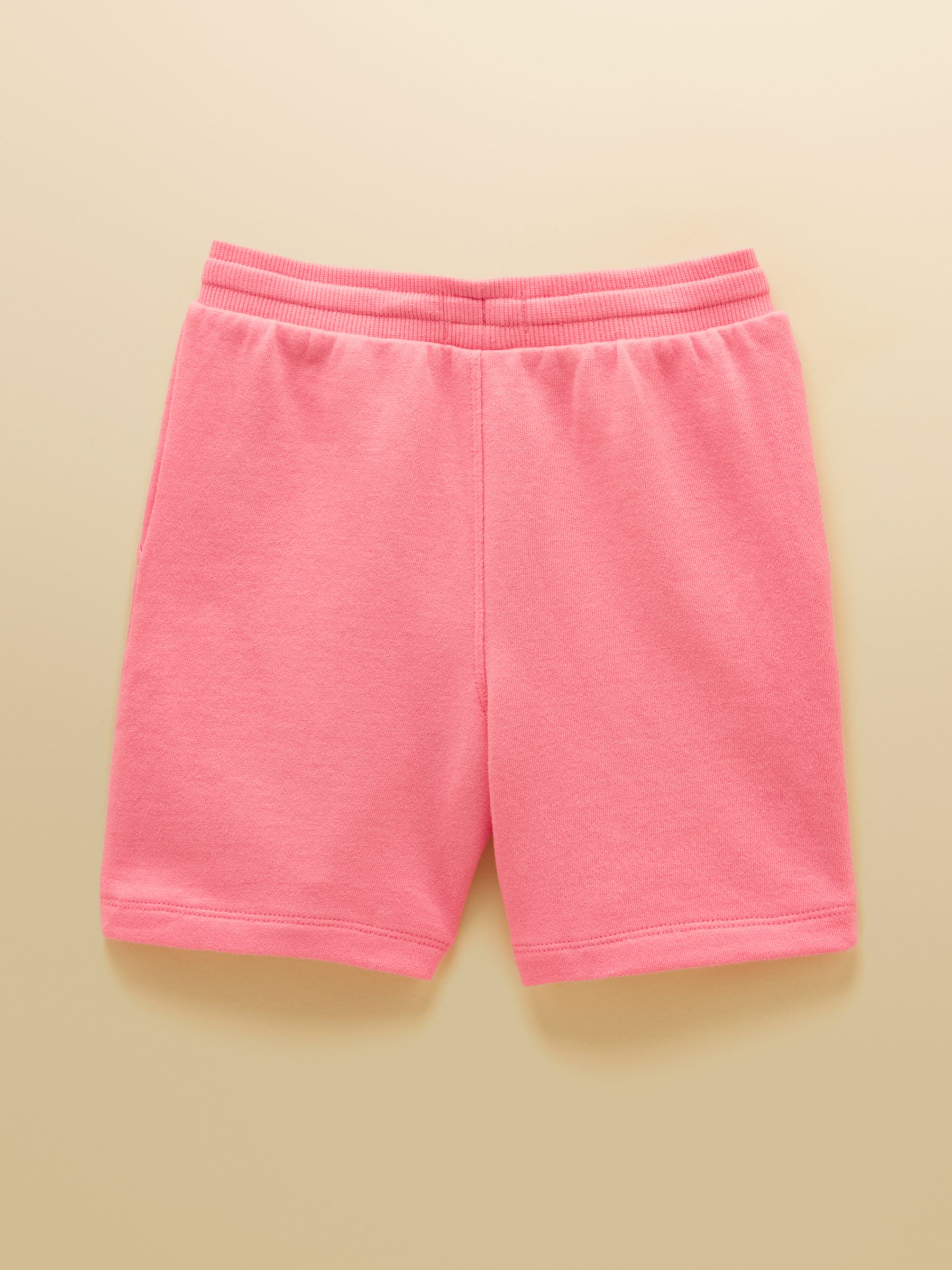 Kids' Pink Crew Neck Sweatshirt And Shorts Set - Image 5 of 9