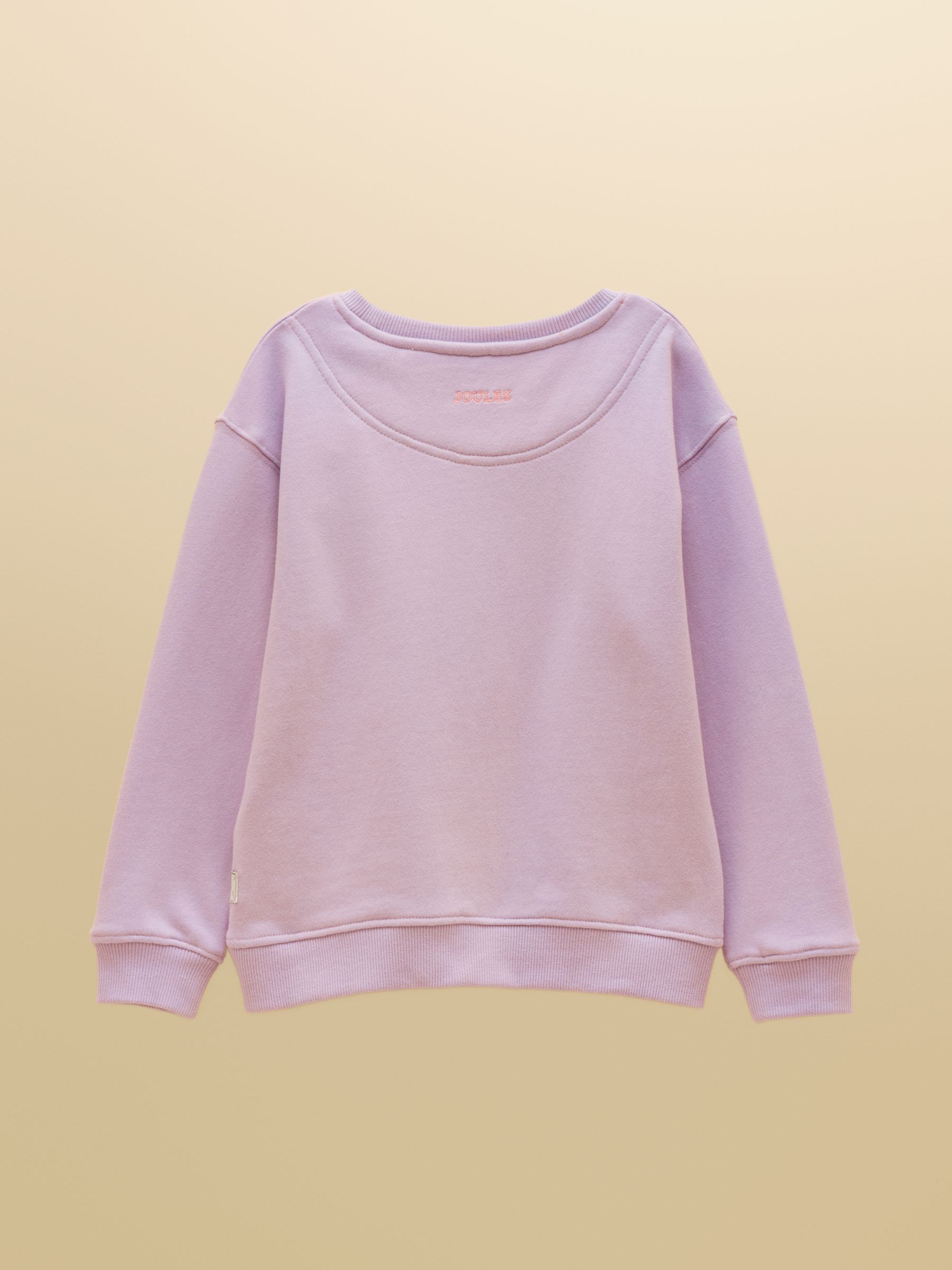 Girls' Summerdays Lilac Purple Screenprint Crew Neck Sweatshirt - Image 2 of 5