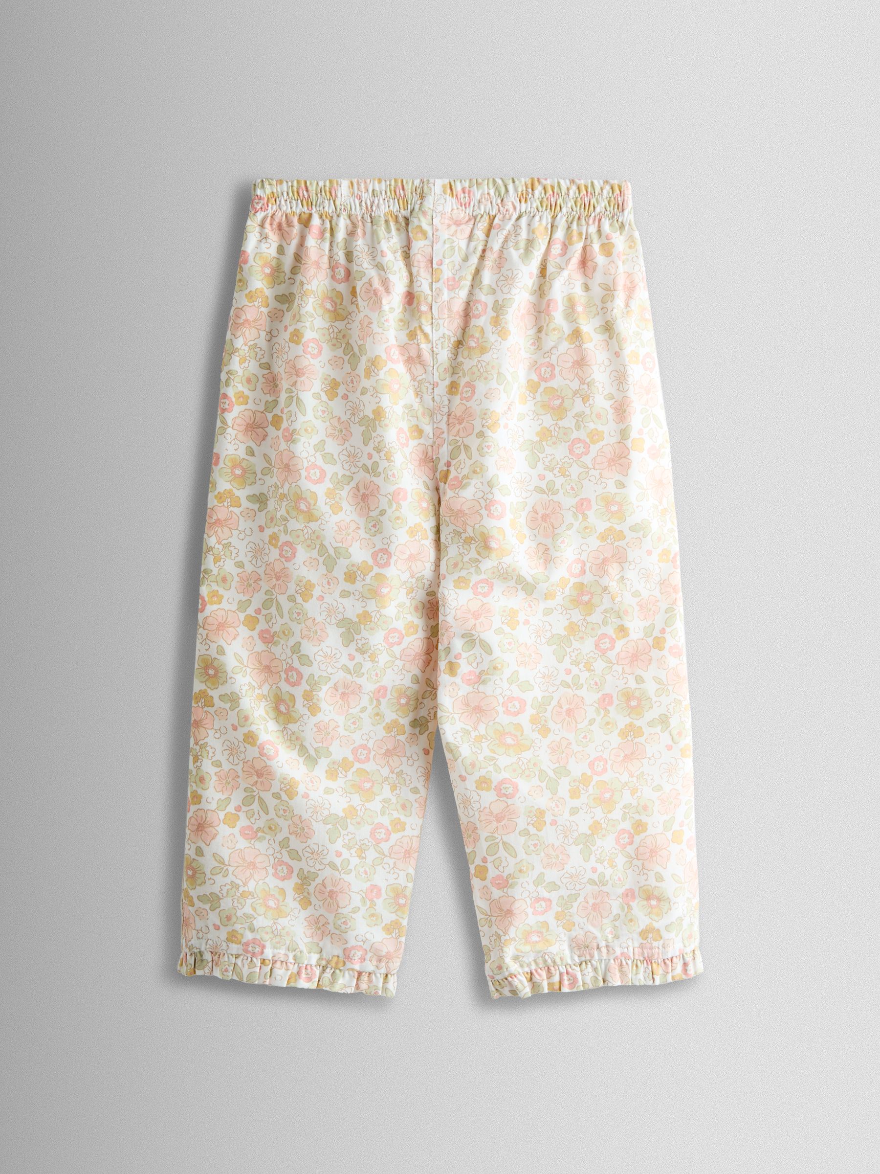 Ditsy Floral Stripe Seersucker Pyjamas - Image 4 of 7