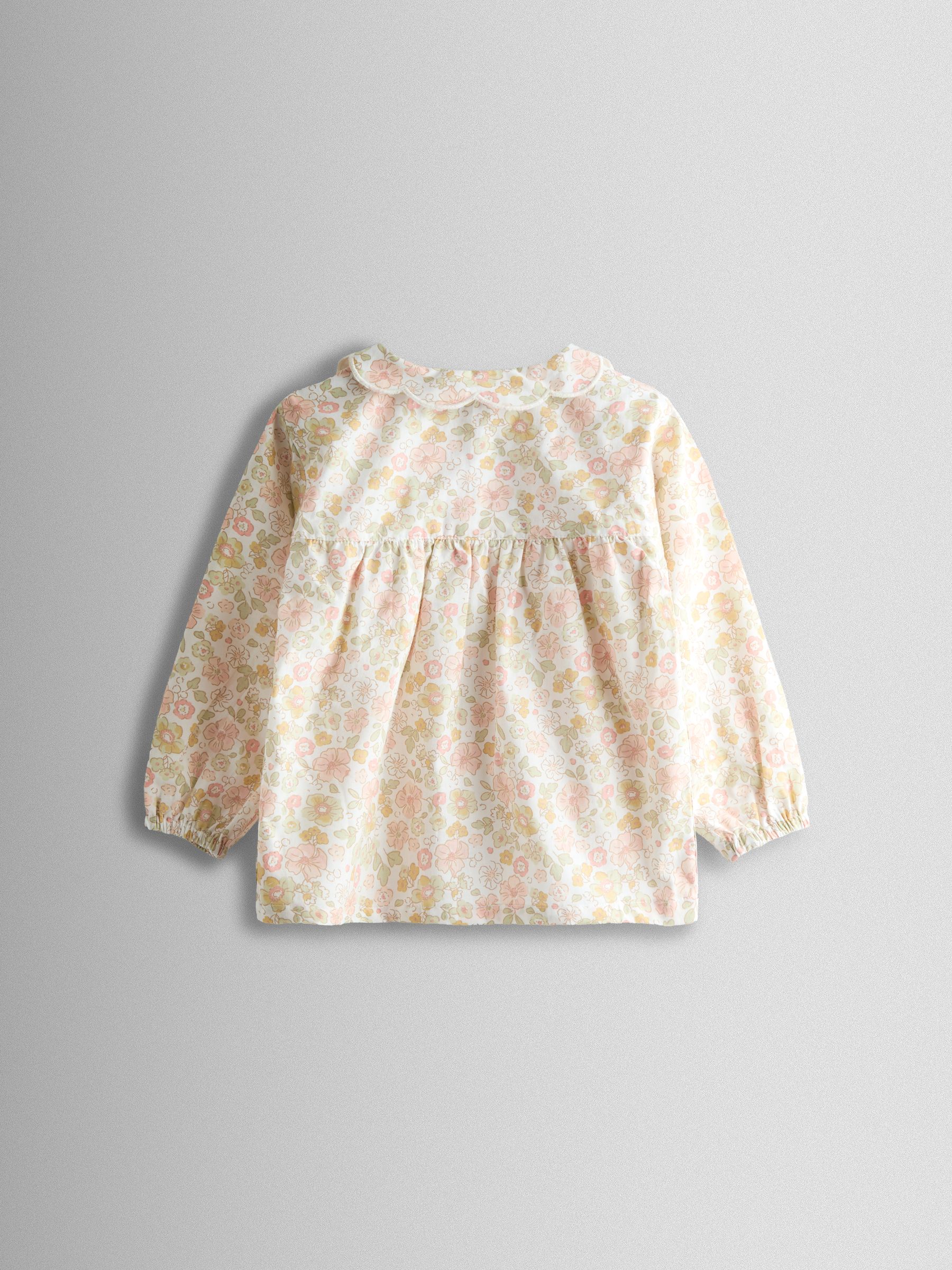 Ditsy Floral Stripe Seersucker Pyjamas - Image 5 of 7