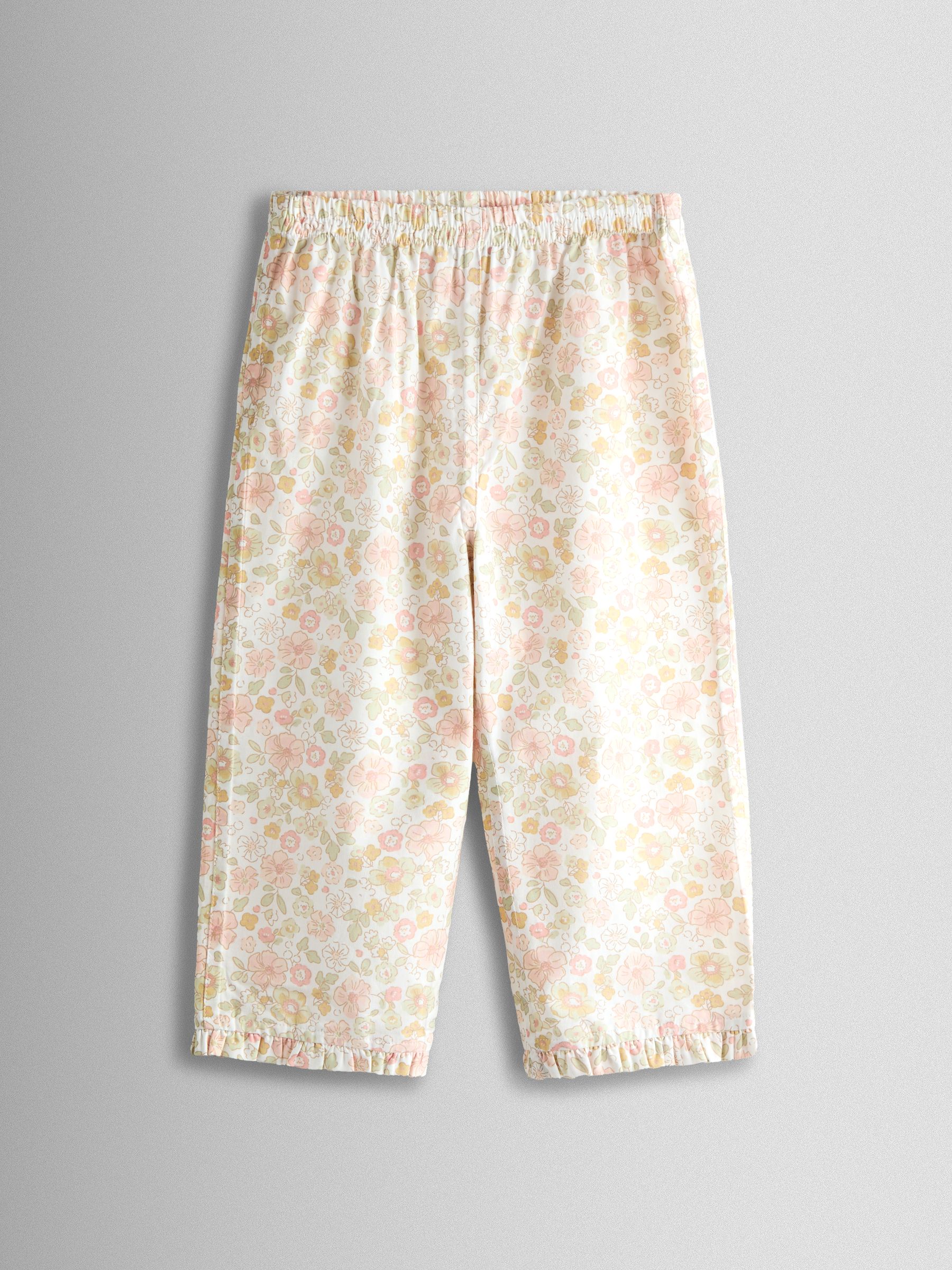 Ditsy Floral Stripe Seersucker Pyjamas - Image 6 of 7
