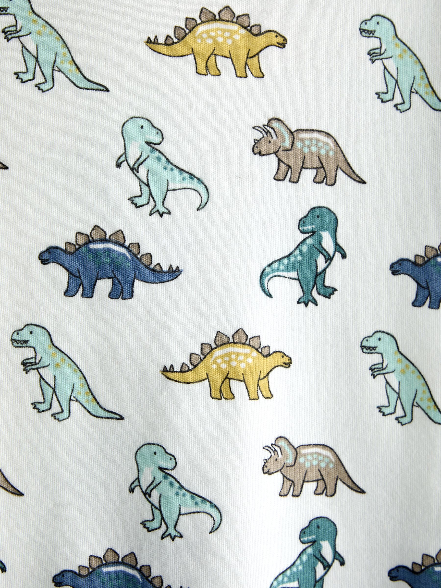 Green Dino 2-Pack Short Jersey Pyjamas - Image 8 of 15