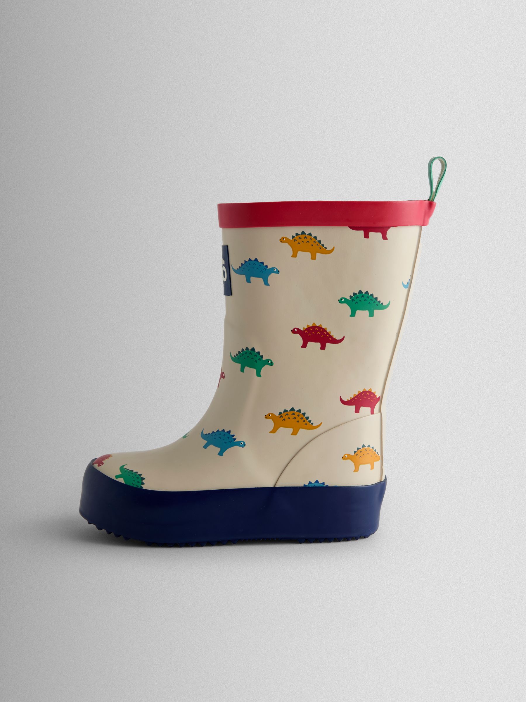 Stone Dino Print Wellies - Image 4 of 5
