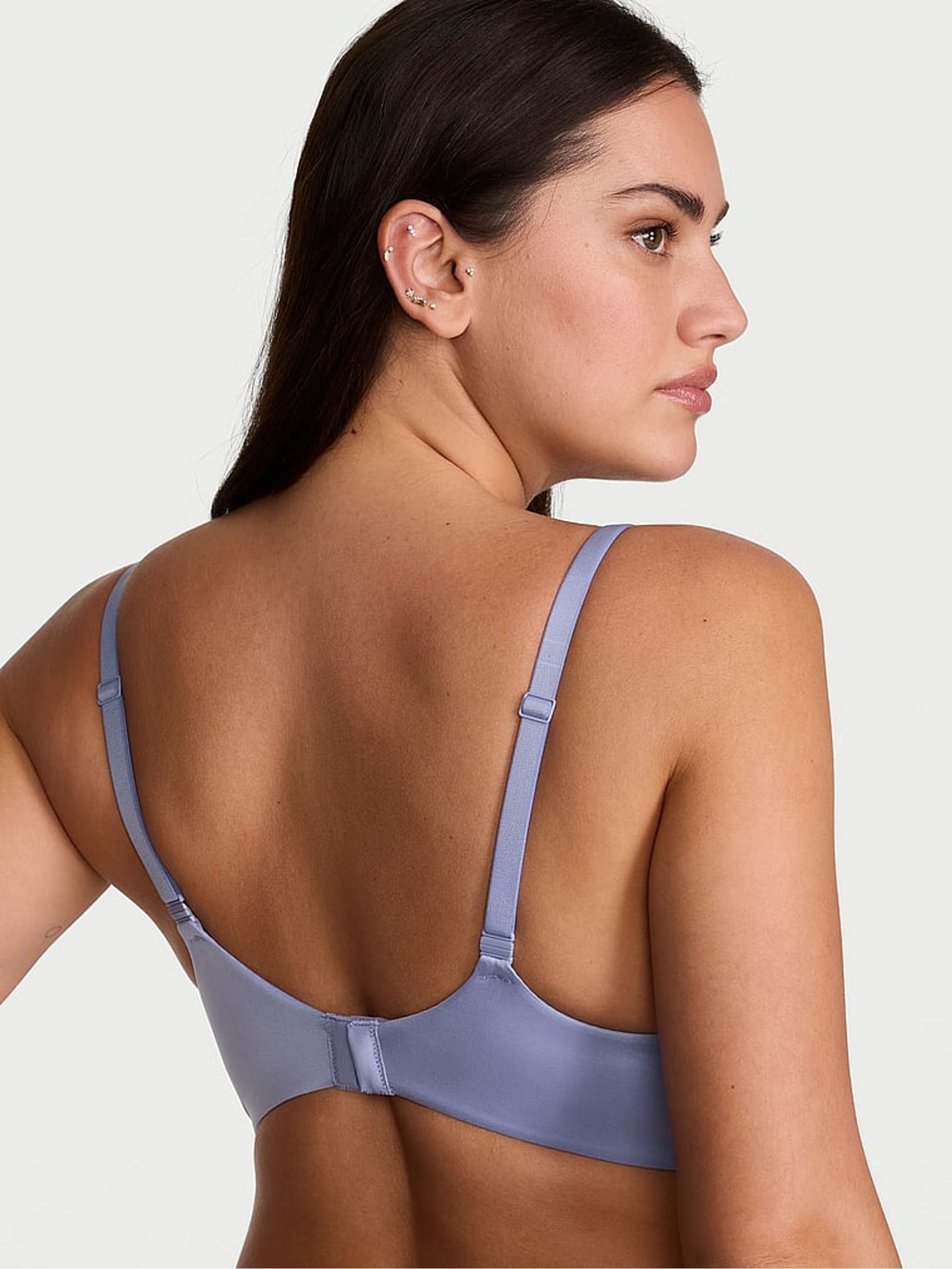 Light Lavender Purple Demi Bra - Image 2 of 2