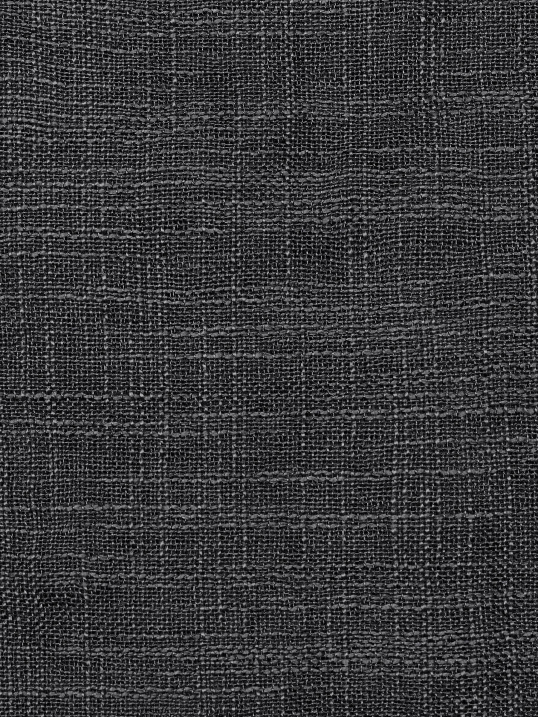 Black Bow Nimbus Sheer Tab Top Curtains Panel - Image 6 of 6