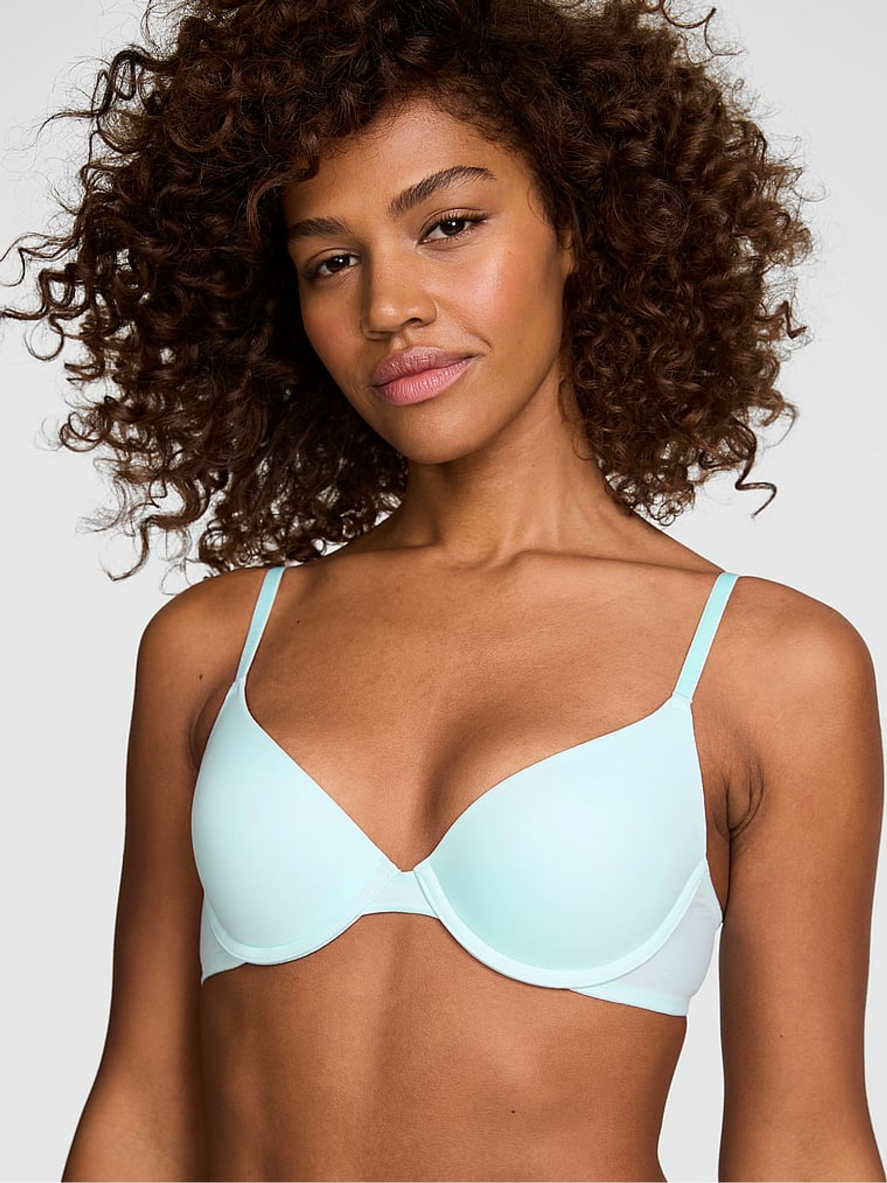 Spray Blue Push Up Bra - Image 1 of 2