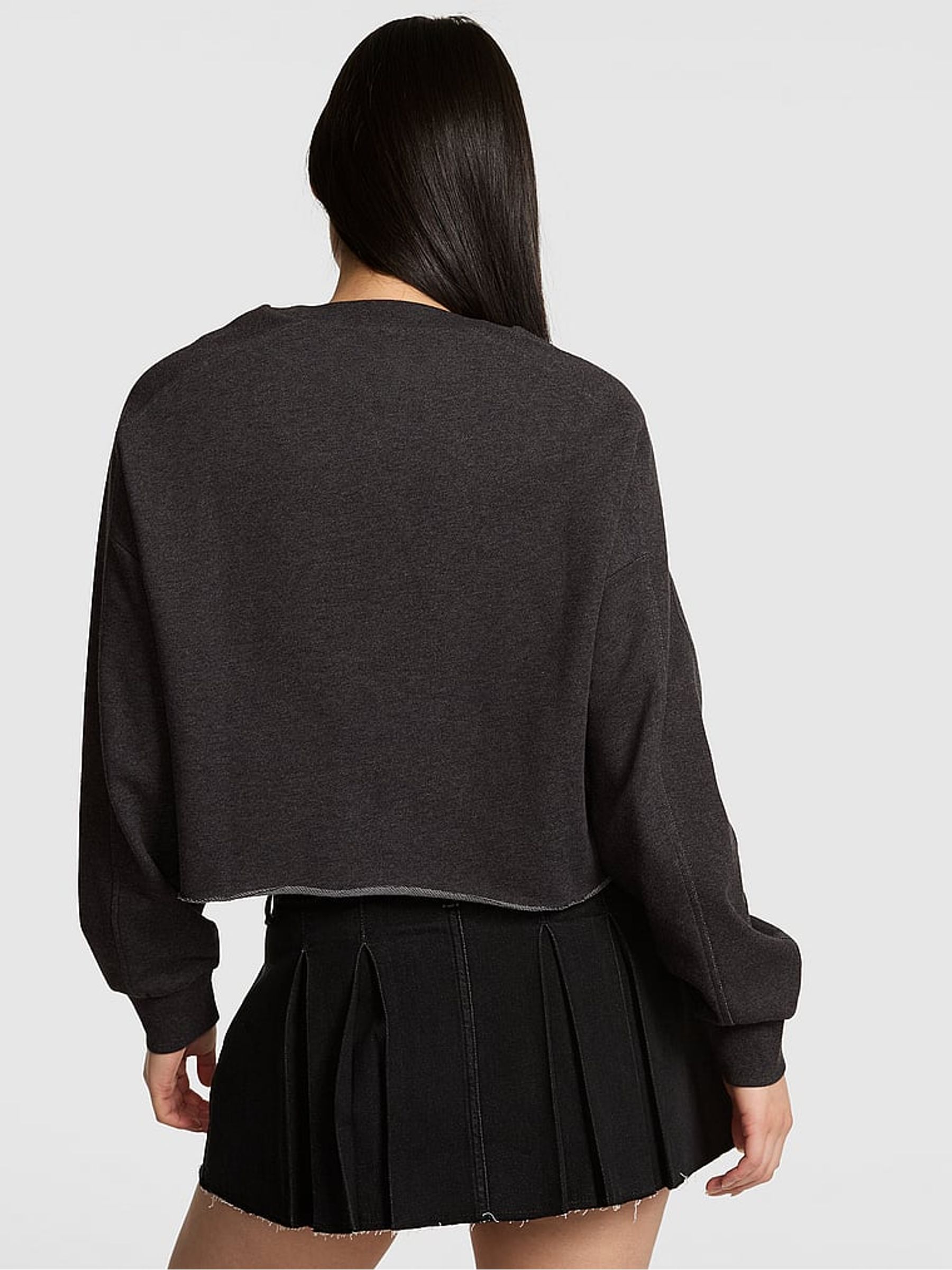 Charcoal Heather Grey Sweatshirt - Image 2 of 2